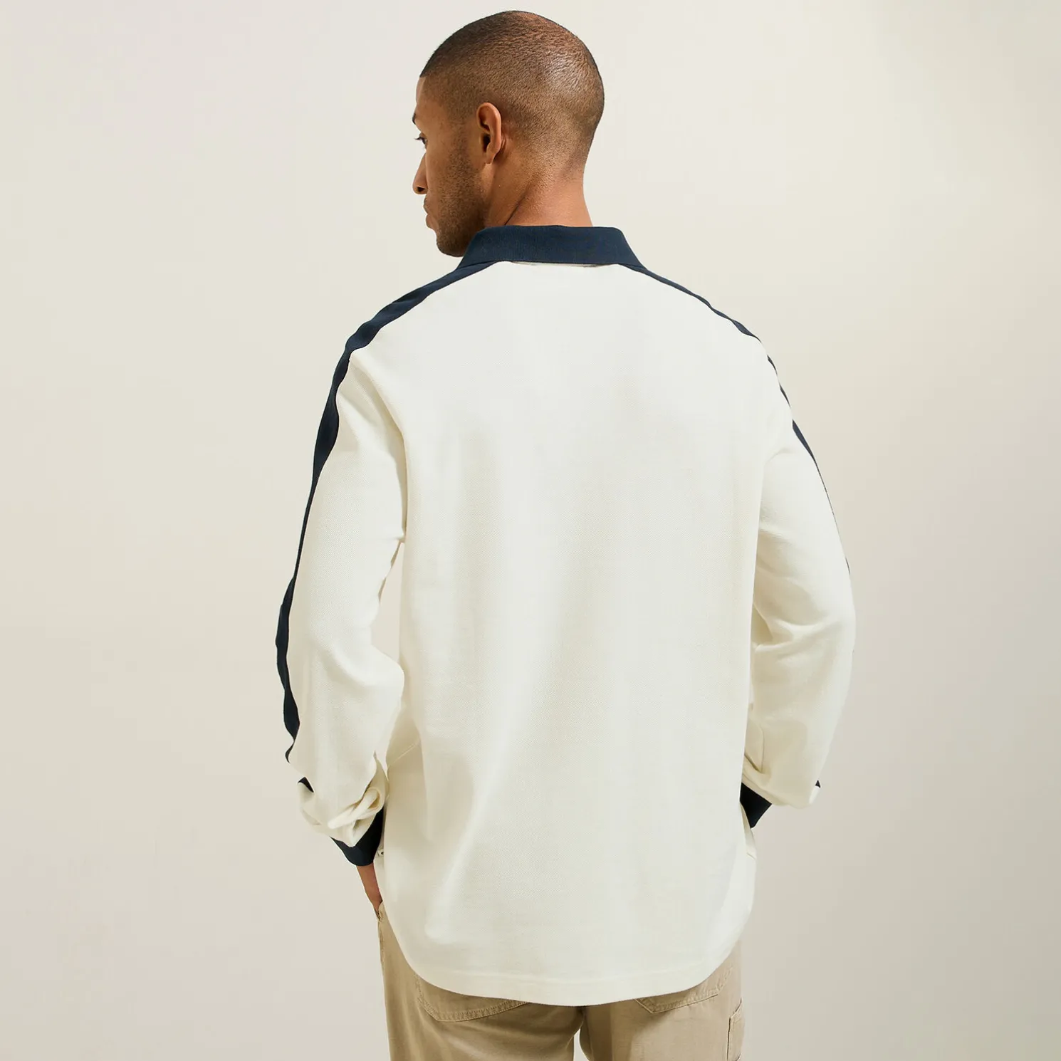 Iconische polo met lange mouwen