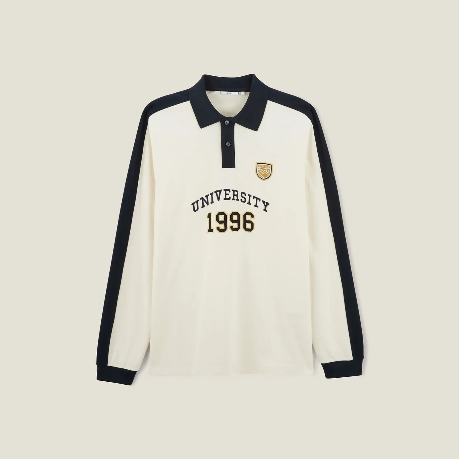 Iconische polo met lange mouwen