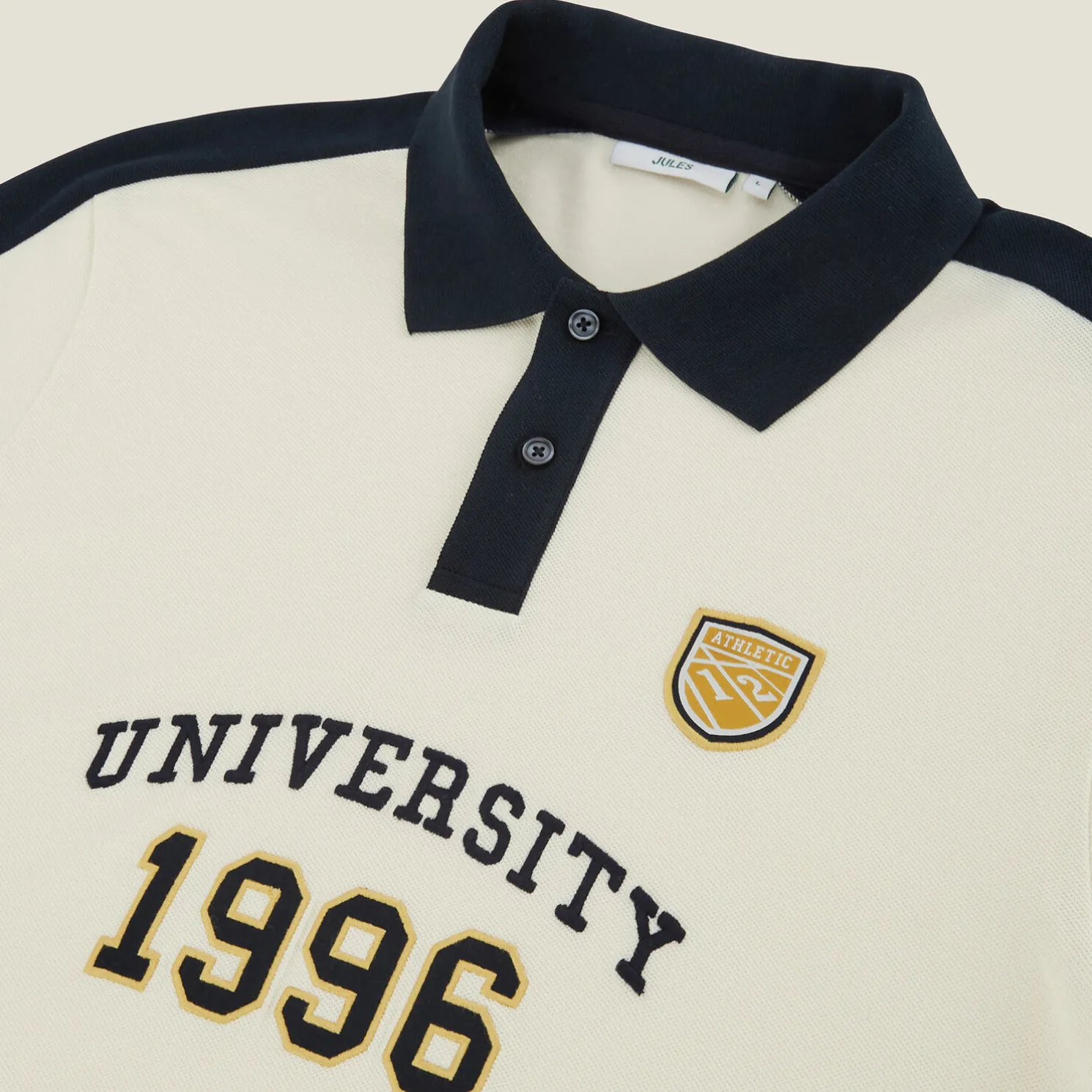 Iconische polo met lange mouwen