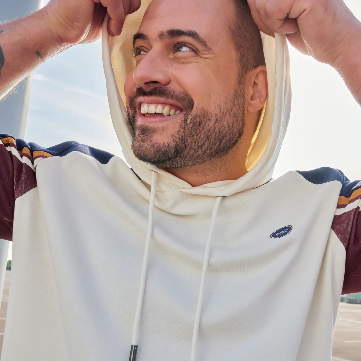 Iconische sweater met kap