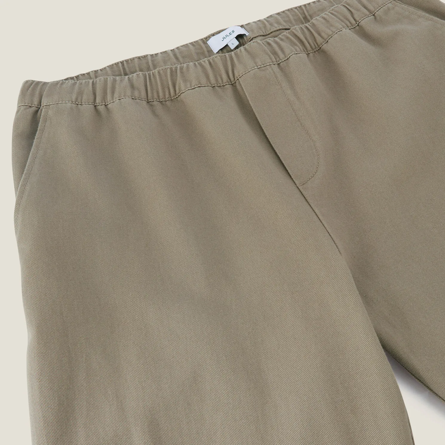 Joggingbroek met linnen