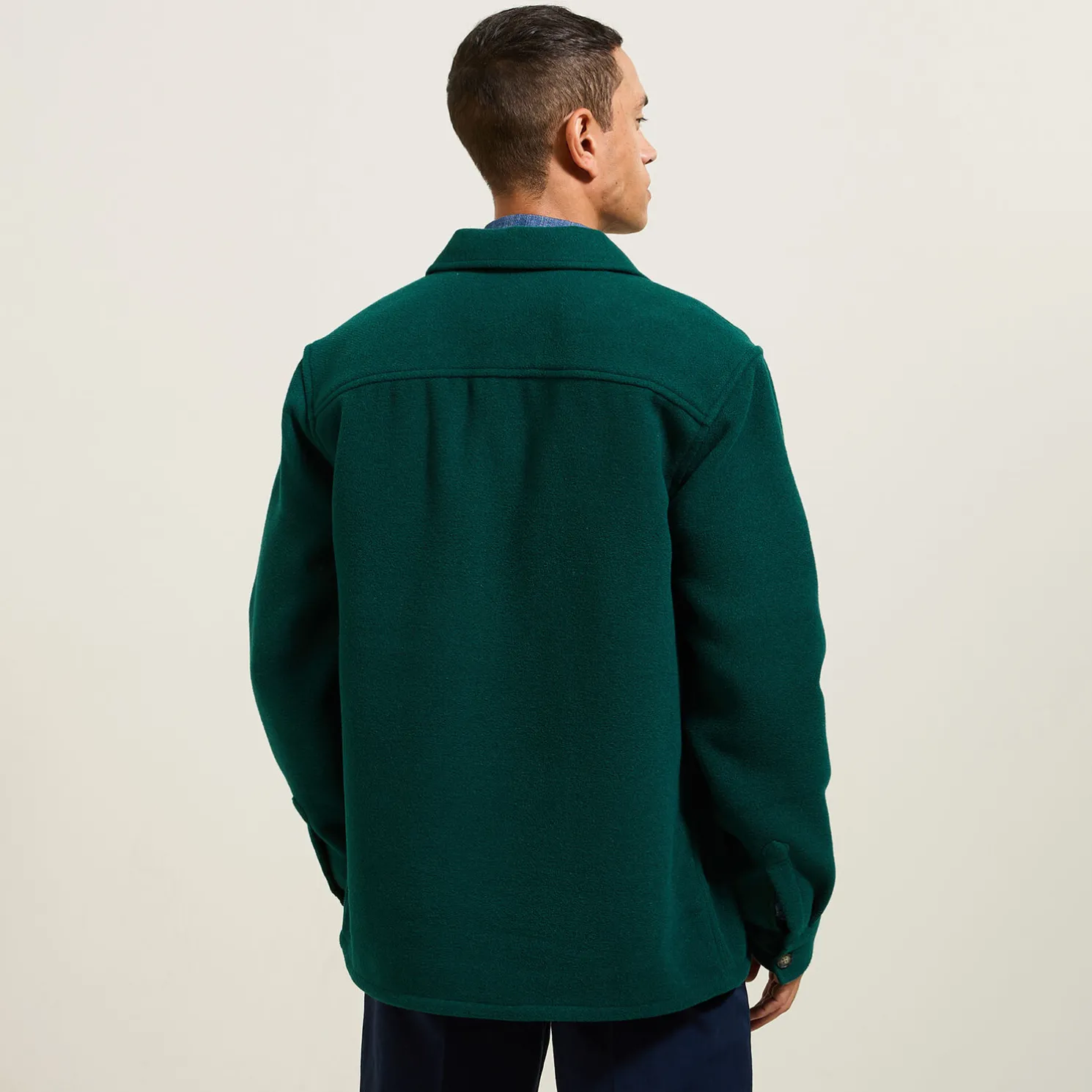 Katoenen overhemd met hemdskraag