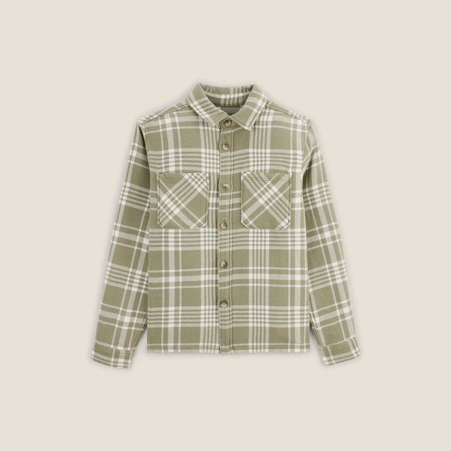 Katoenen overhemd met ruitjes