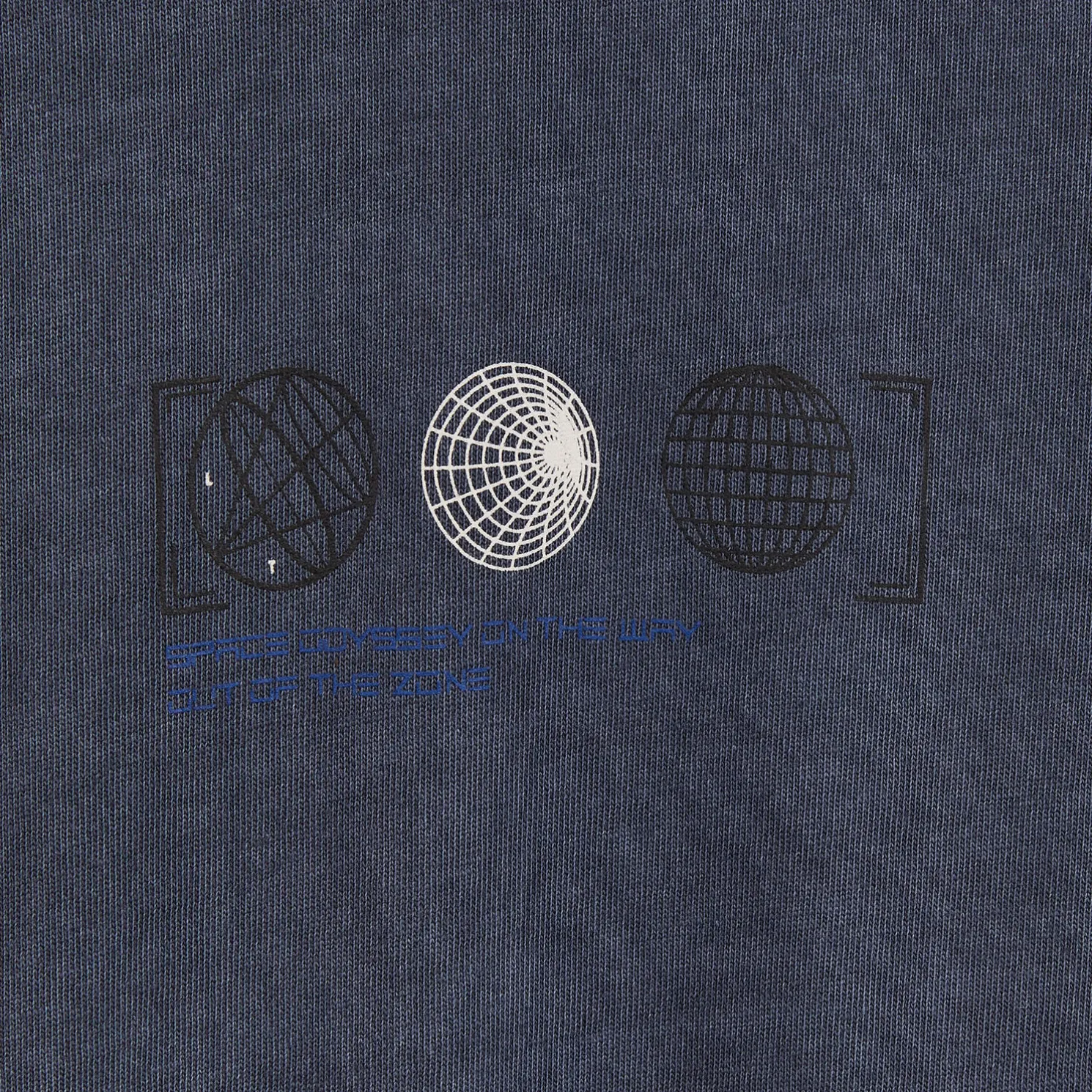 Katoenen T-shirt met ronde hals en print