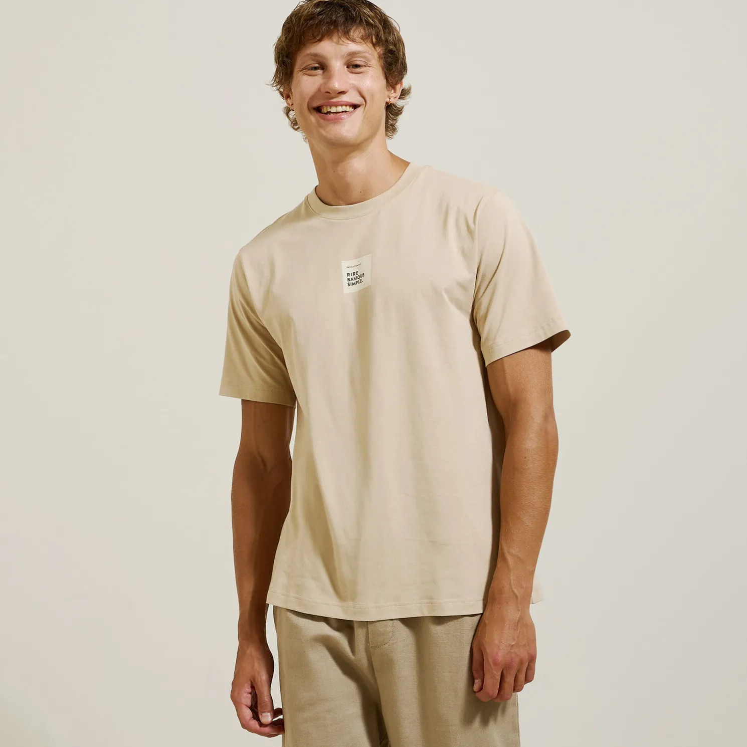 Kerst-T-shirt met ronde hals