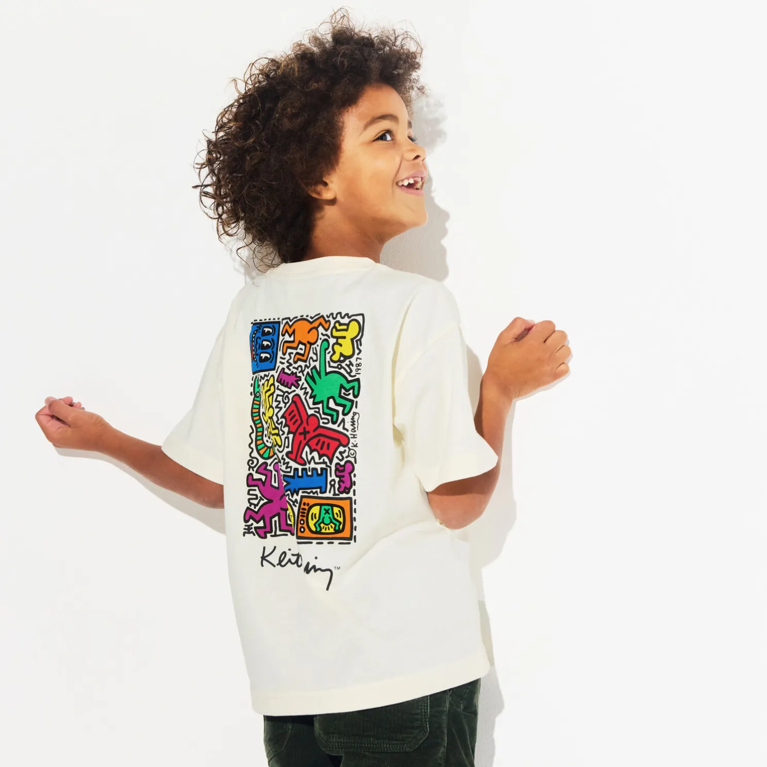 Kinder-T-shirt, Keith Haring-licentie