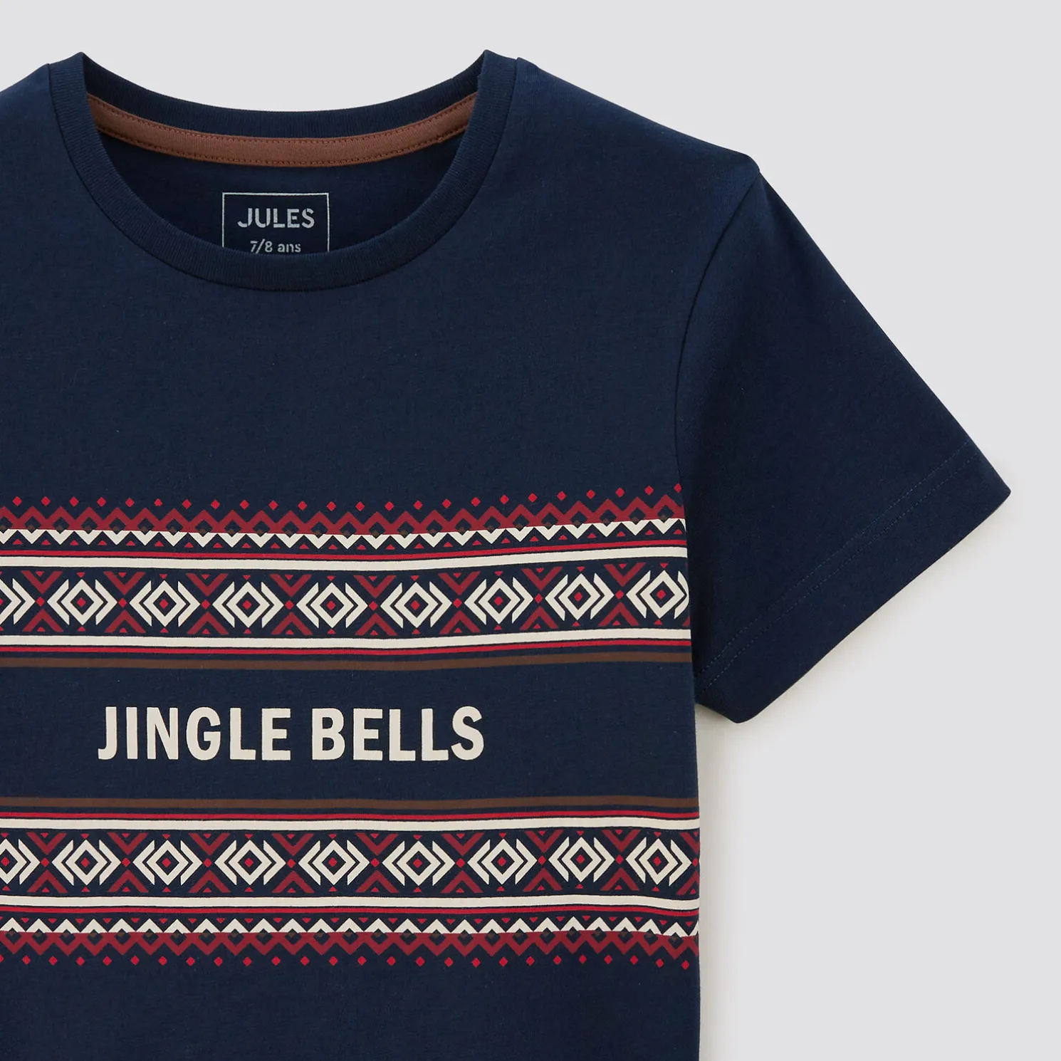 Kinder-T-shirt met kerstprintn