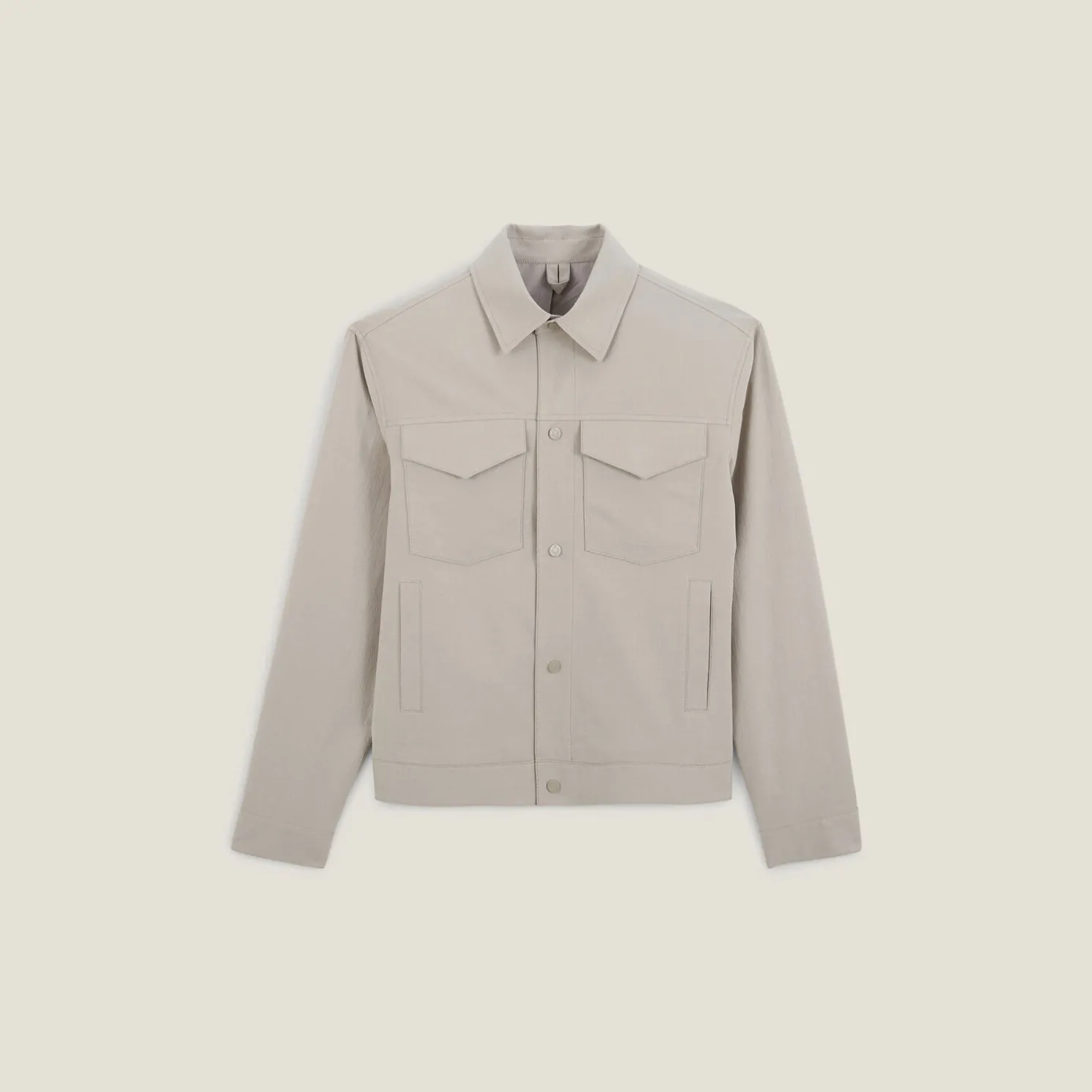 Kort jack met hemdskraag