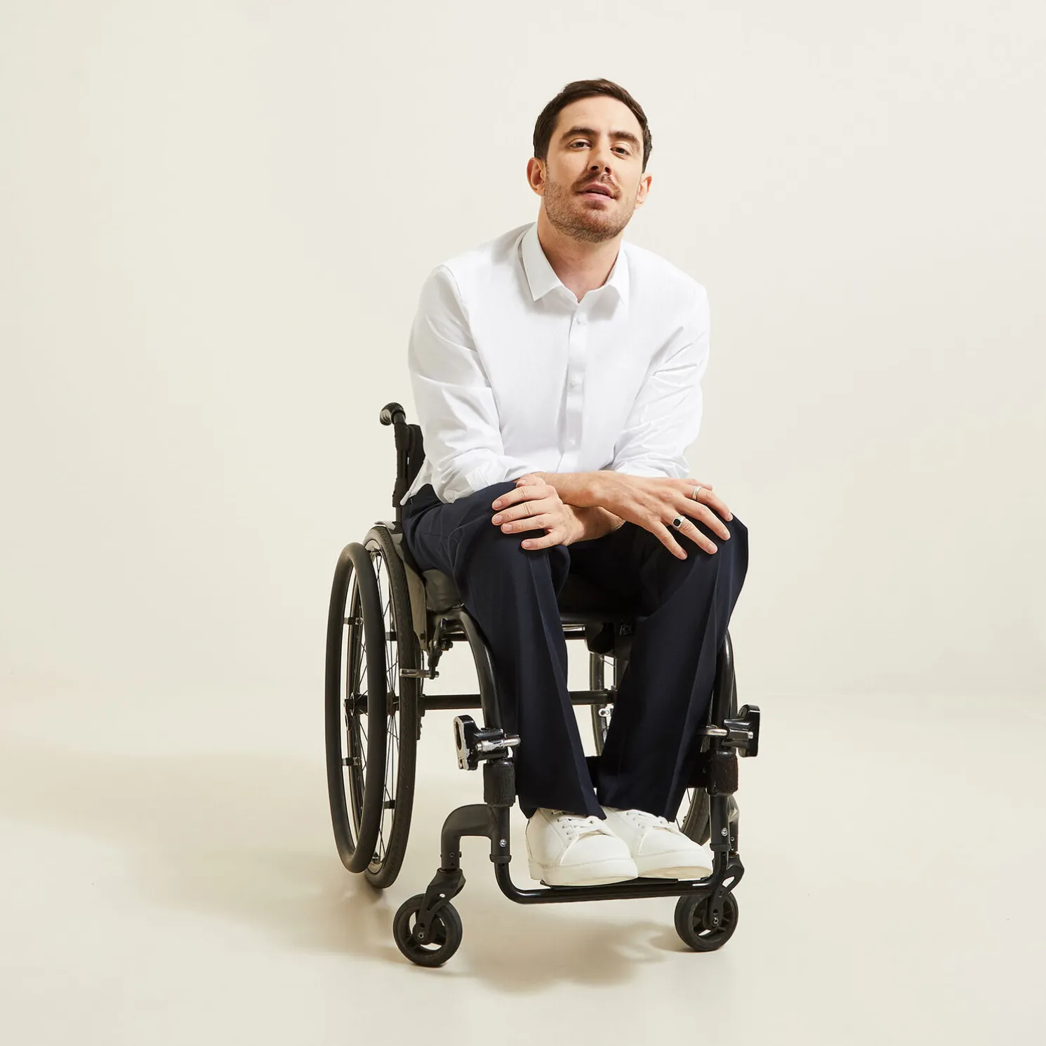 Kostuumbroek voor personen met beperkte mobiliteit