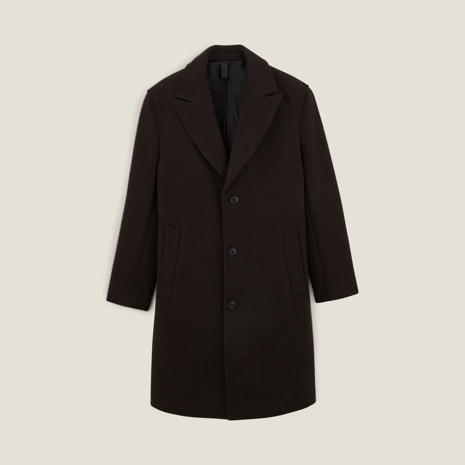 Lange, wollen wintermantel