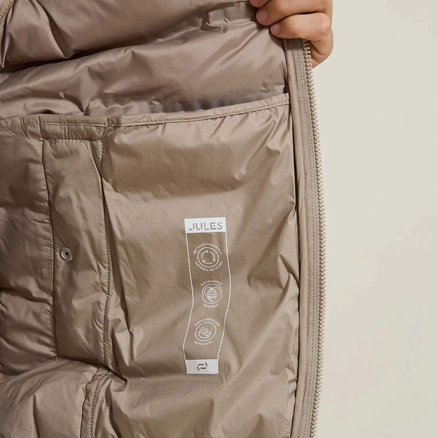 Lichte bodywarmer zonder mouwen