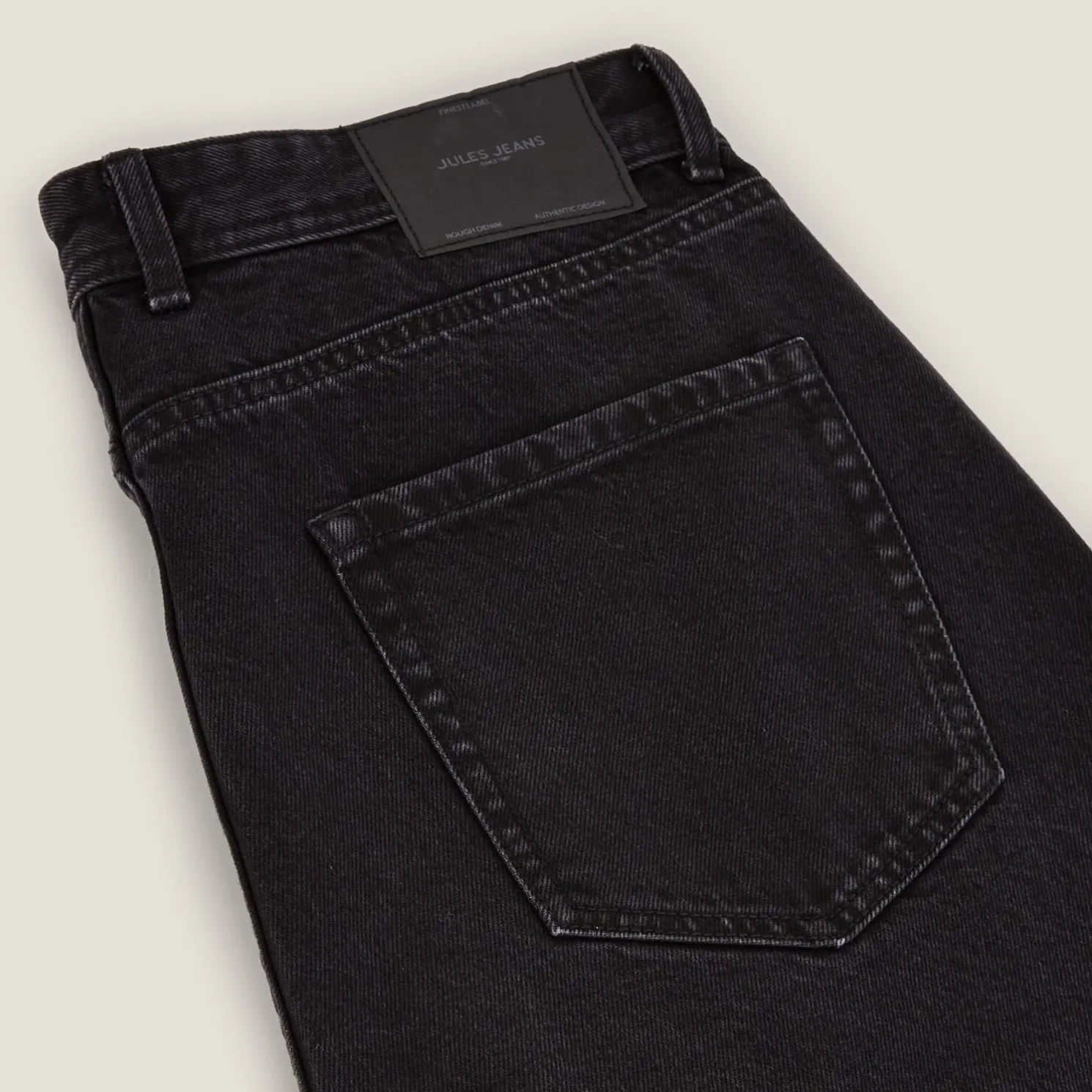 Loose fit jeans in 100% katoen