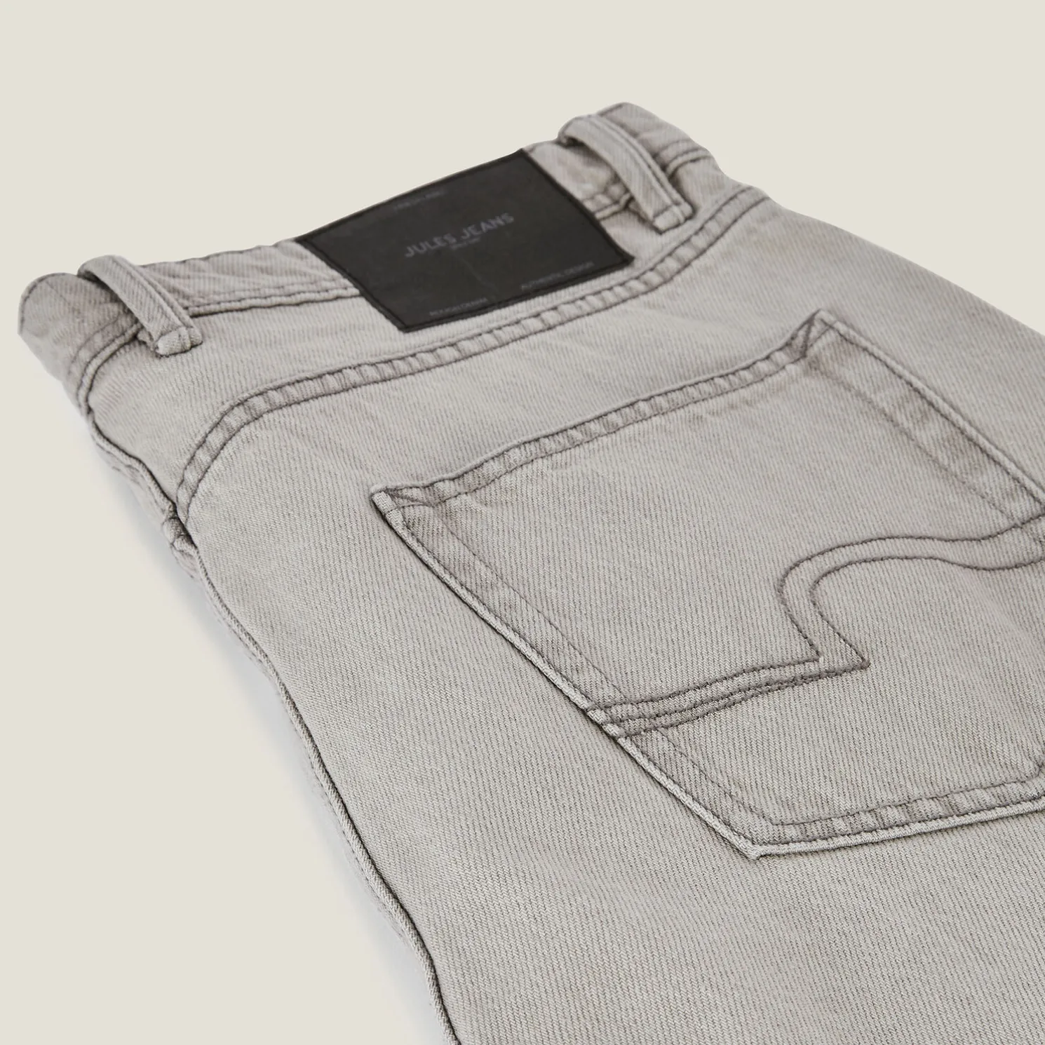 Loose jeans in 100% katoen