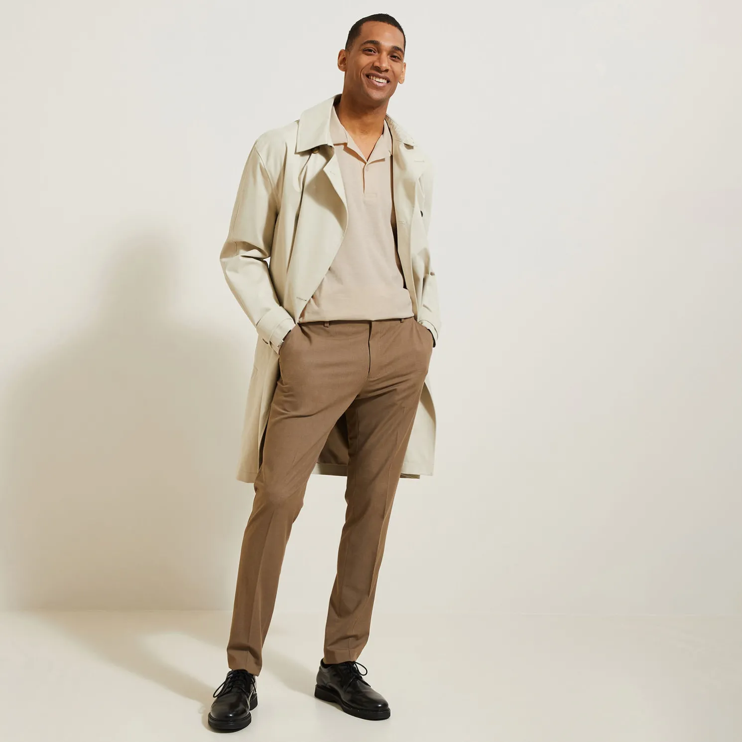 Polo met korte mouwen, borduursel op de borst en h