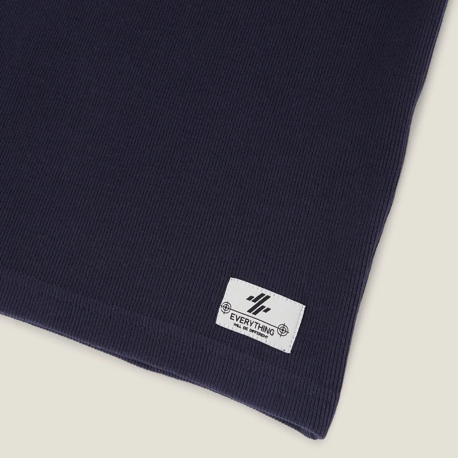 Polo met lange mouwen en relax snit