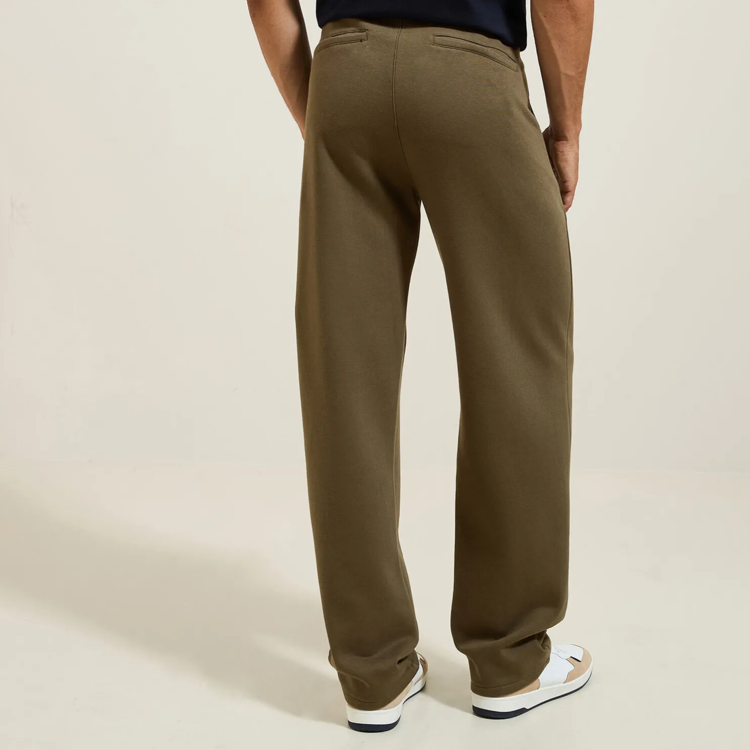 Rechte jogging in fleece