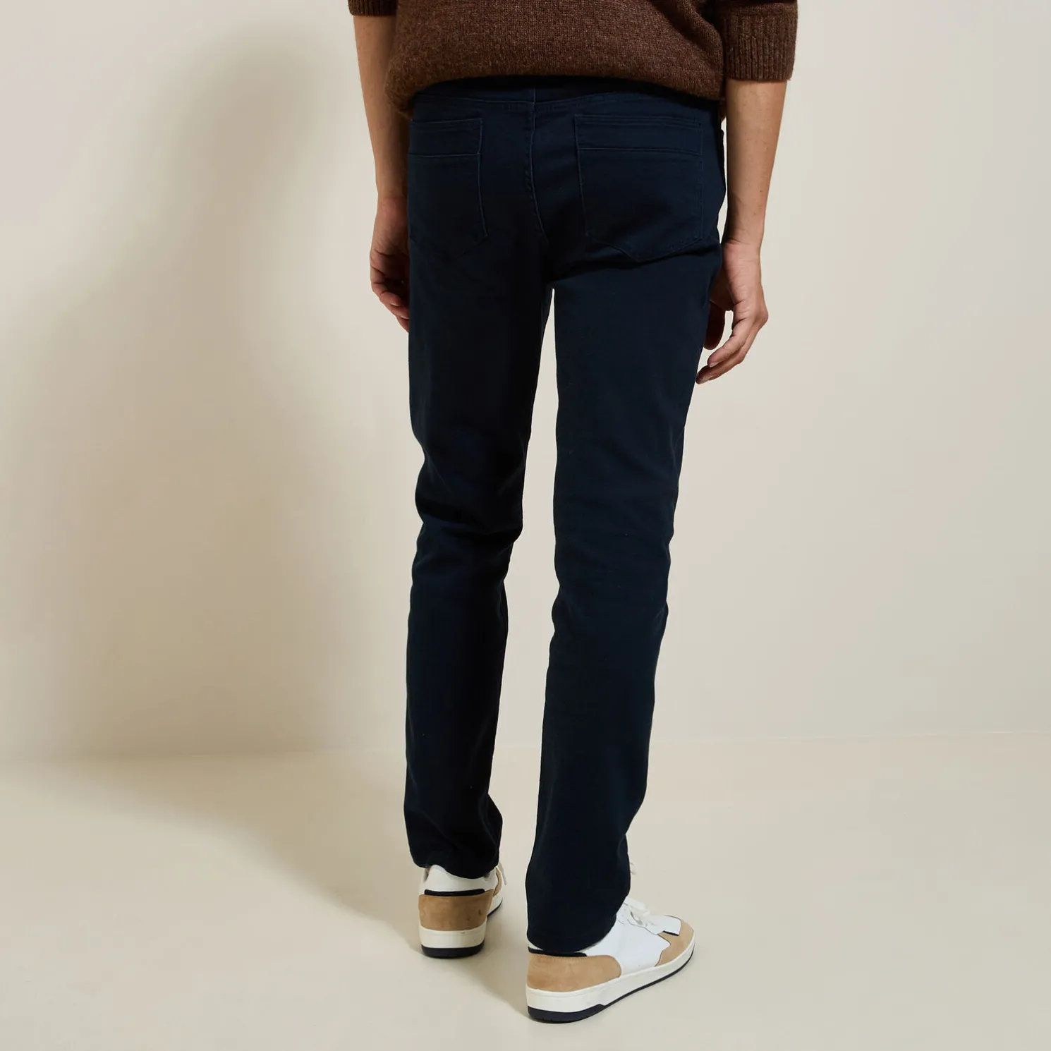 Regular broek met vijf zakken