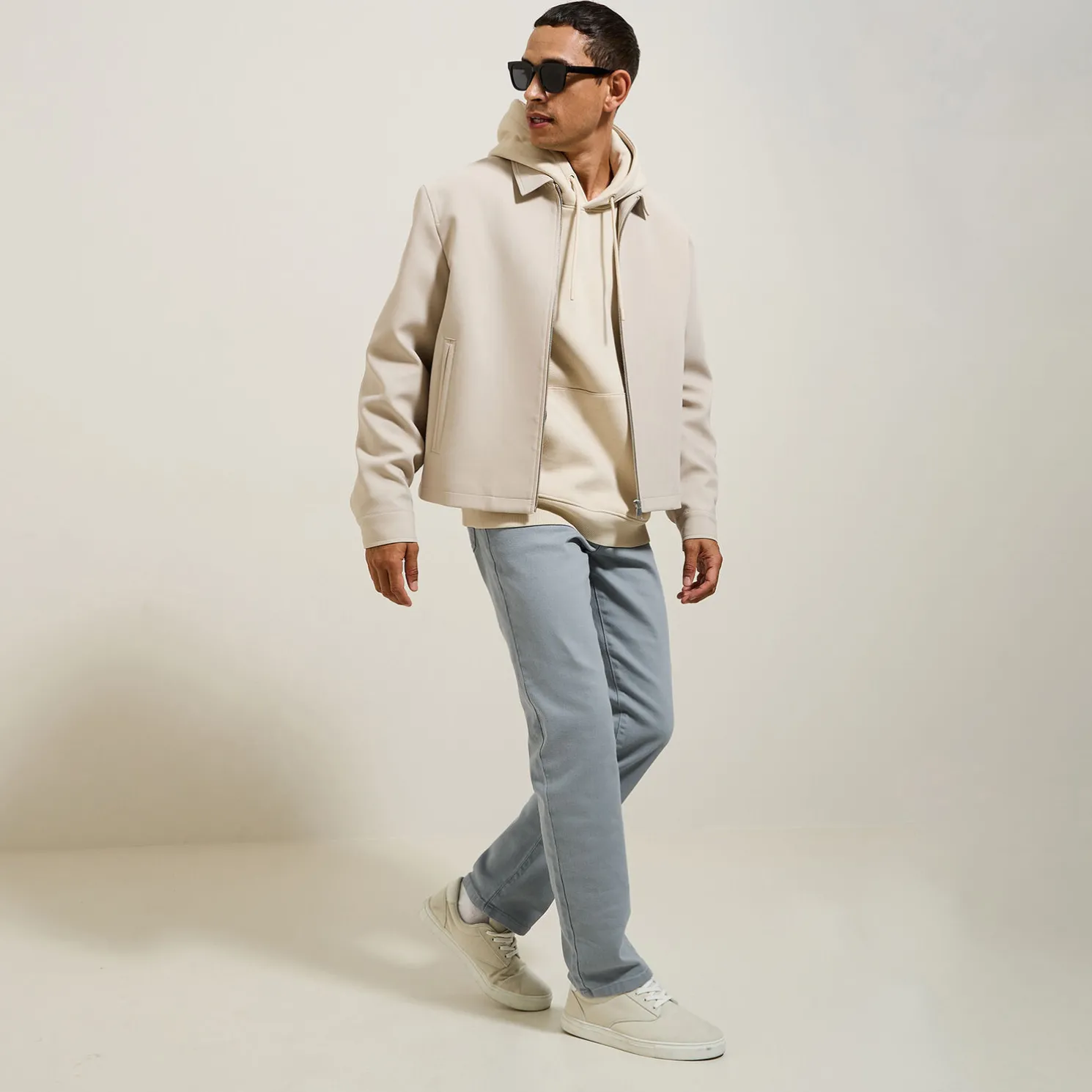 Regular broek met vijf zakken