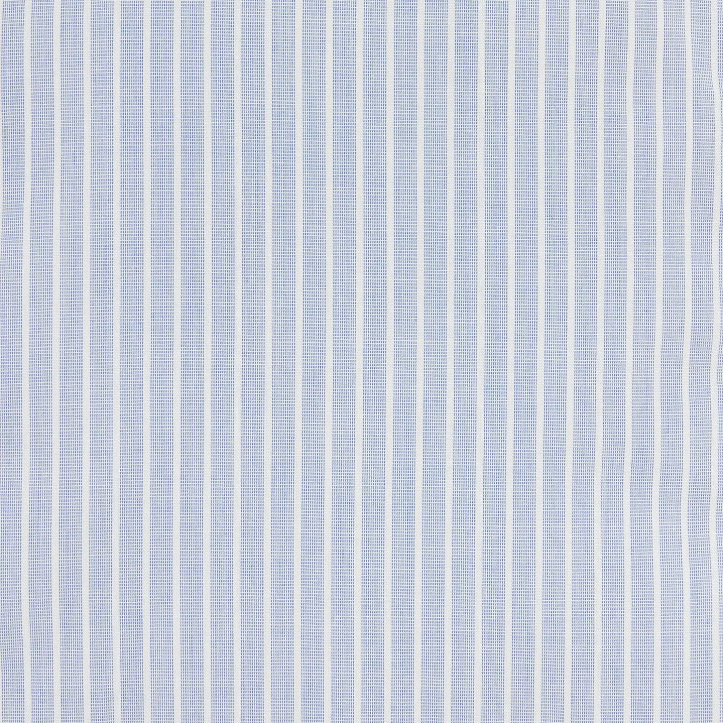 Regular gestreept hemd in katoen