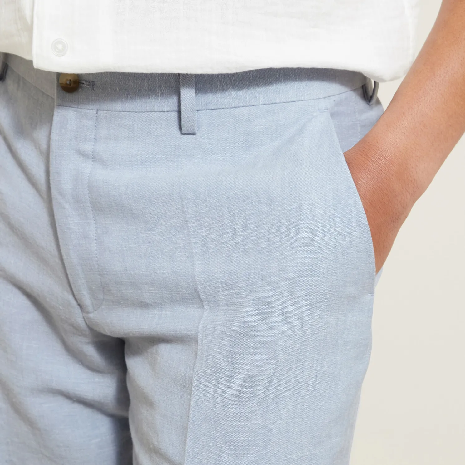 Slim comfortabele kostuumbroek