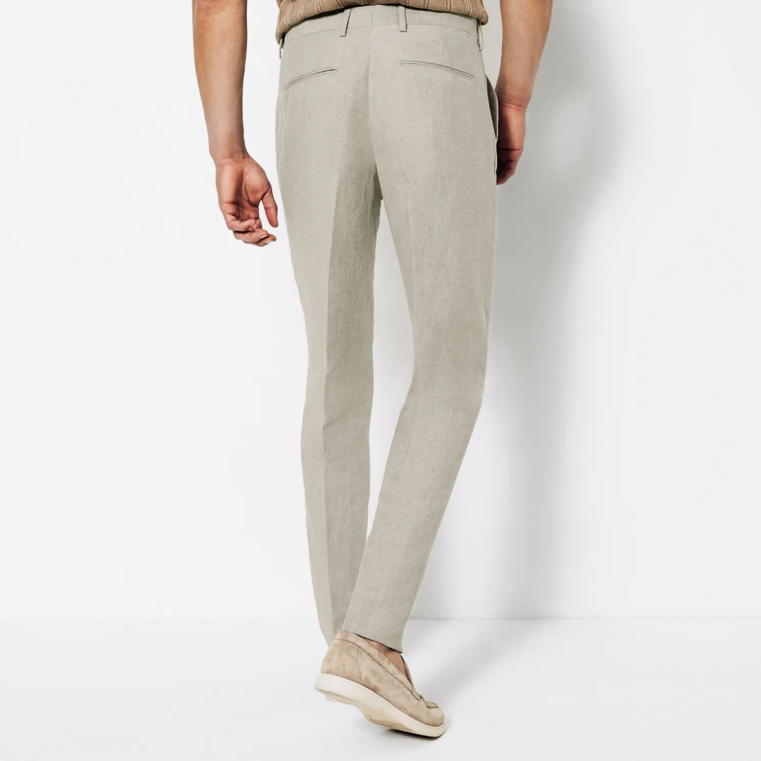 Slim comfortabele kostuumbroek