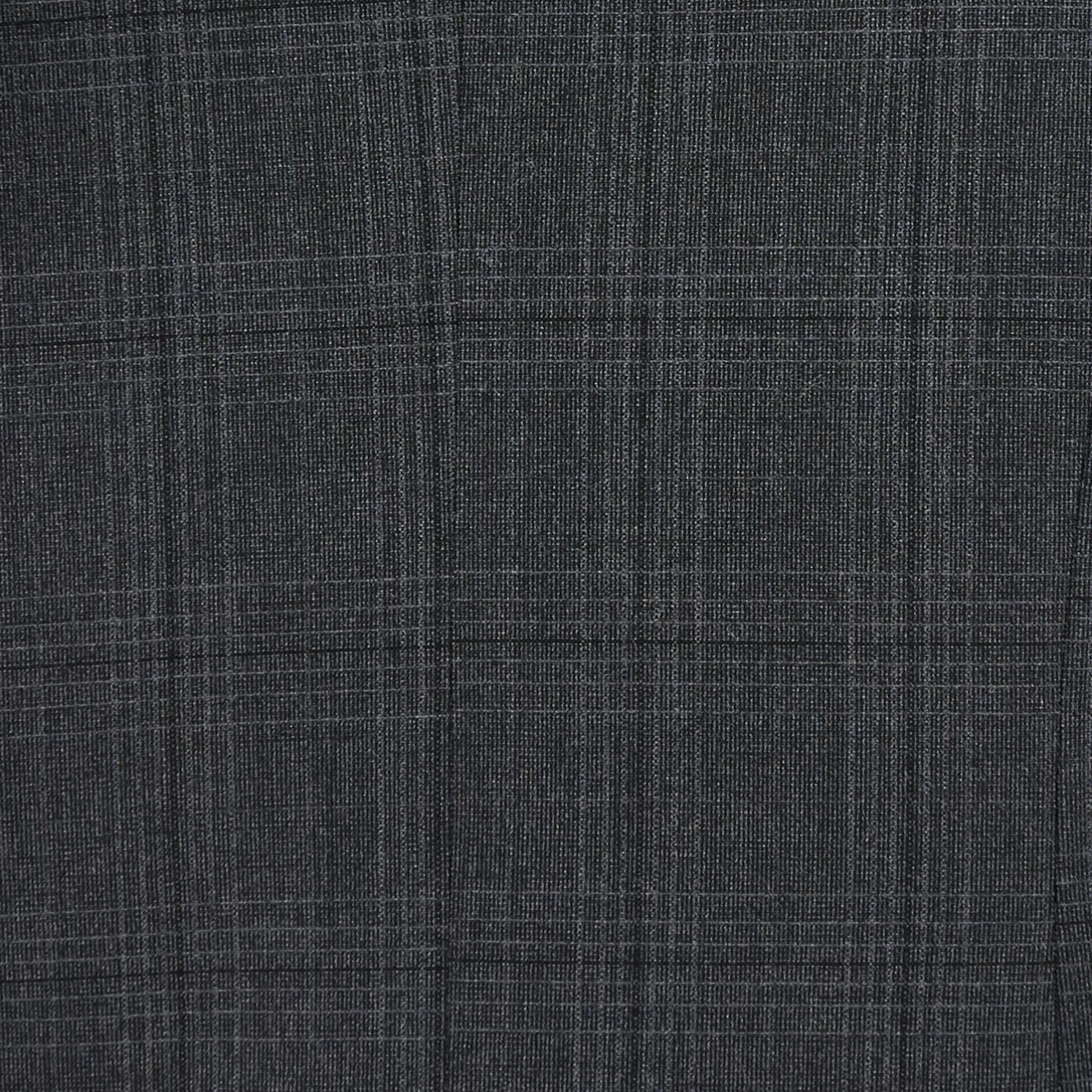 Slim geruit kostuumvest