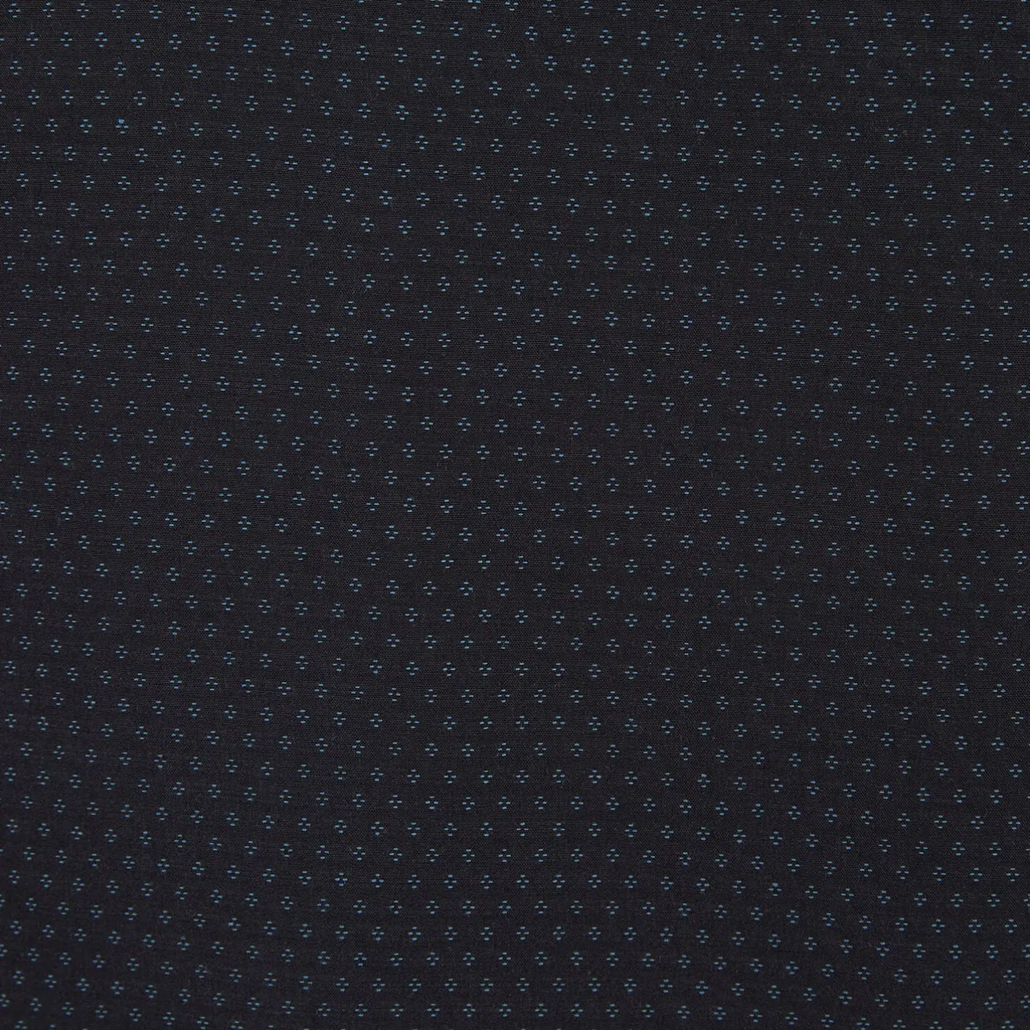 Slim hemd in biokatoen met jacquard microprint