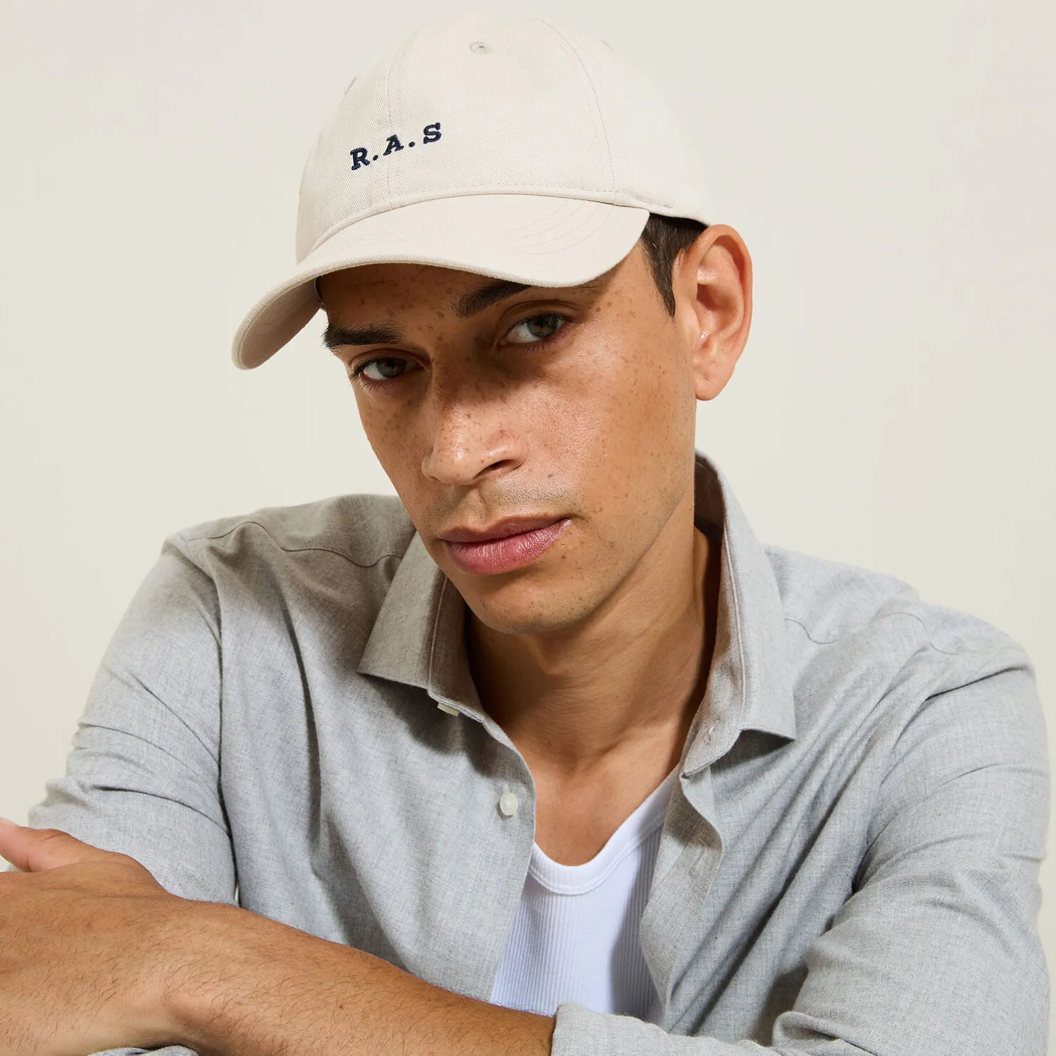 Slim hemd in flanelkatoen