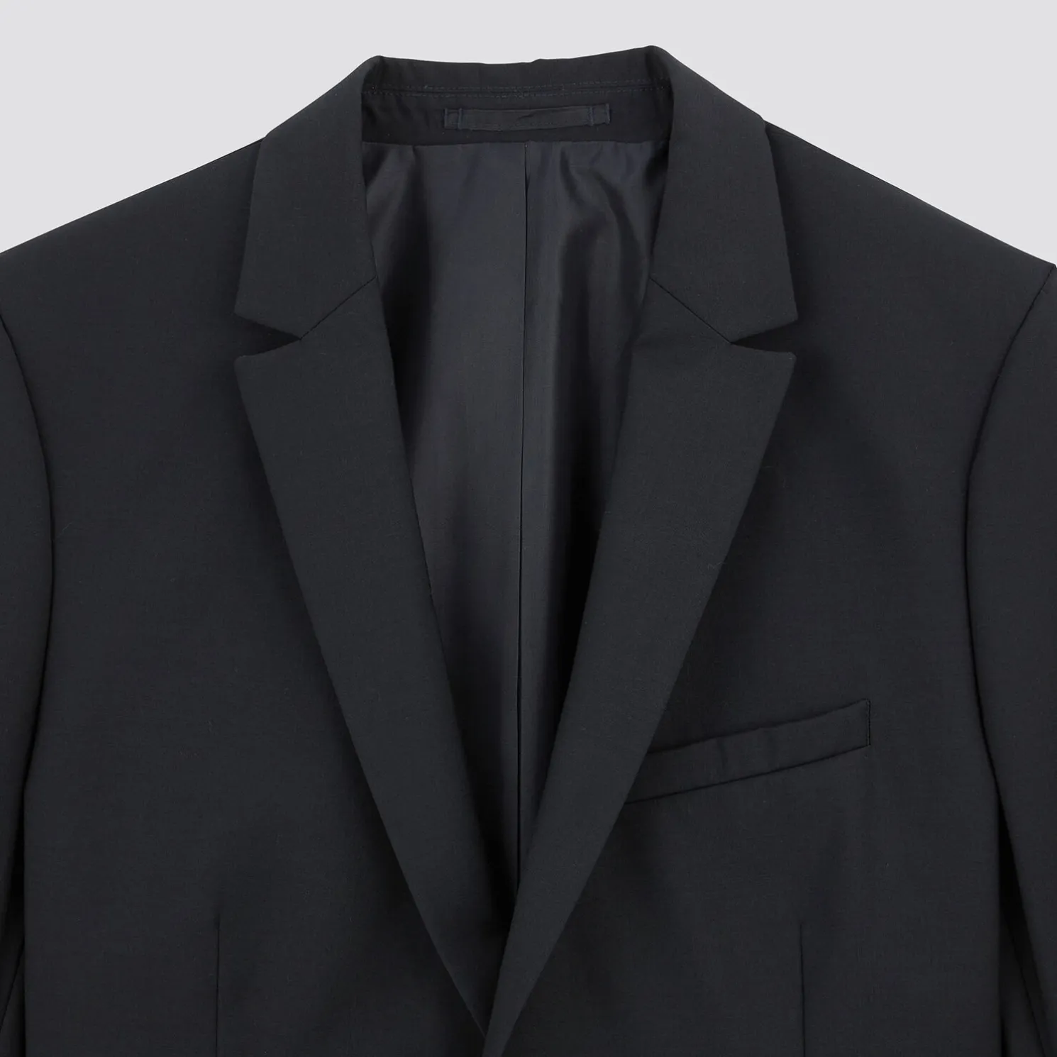 Slim kostuumvest in wol