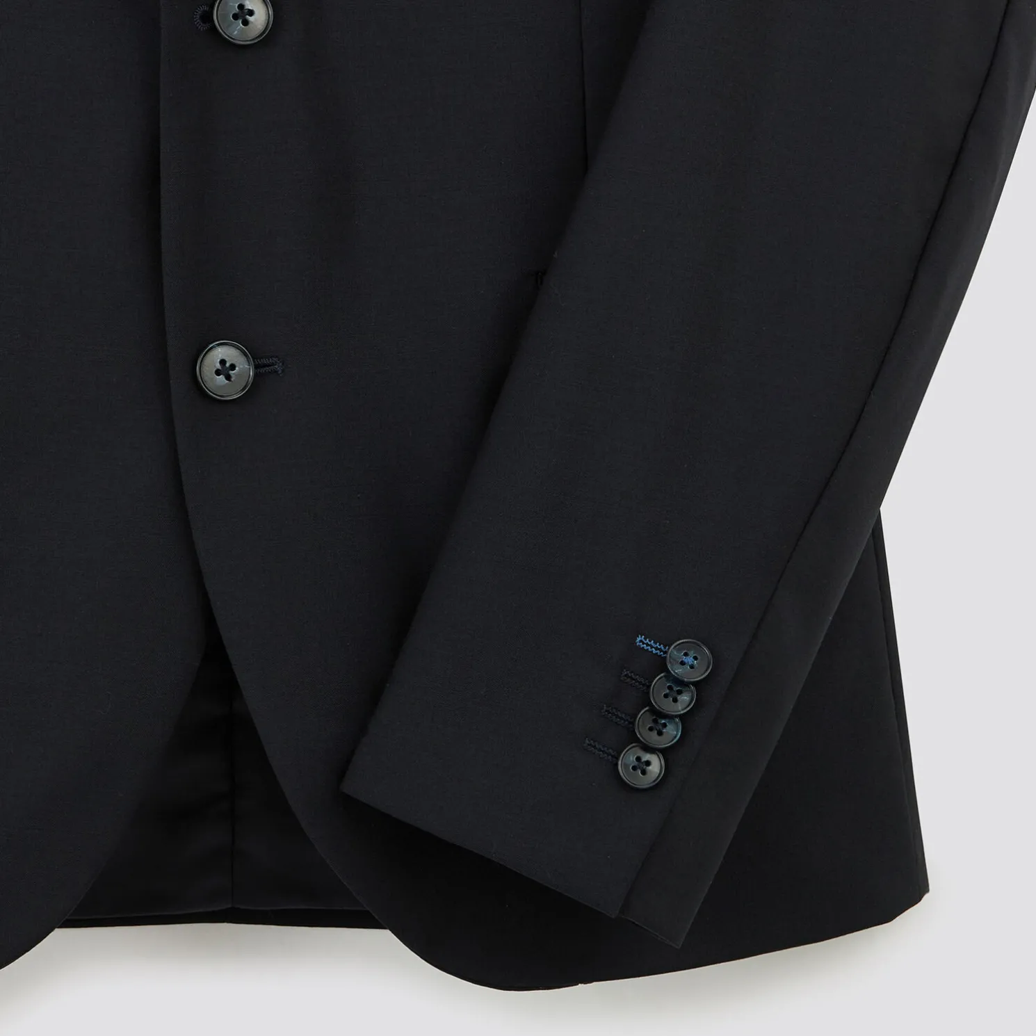 Slim kostuumvest in wol