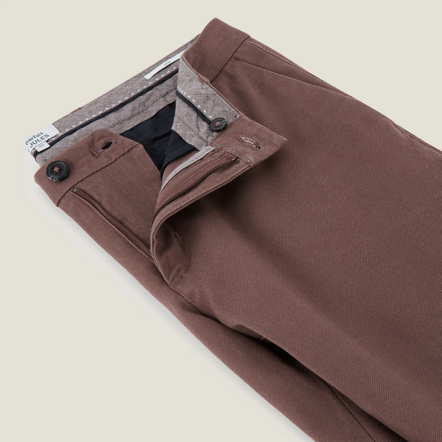 Slim urban chinobroek