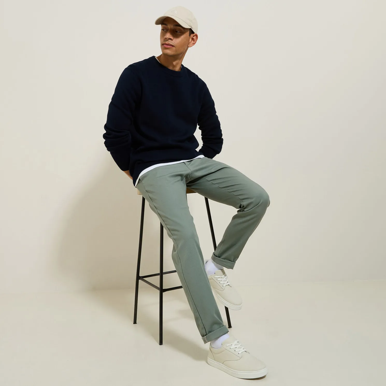 Slim urban chinobroek