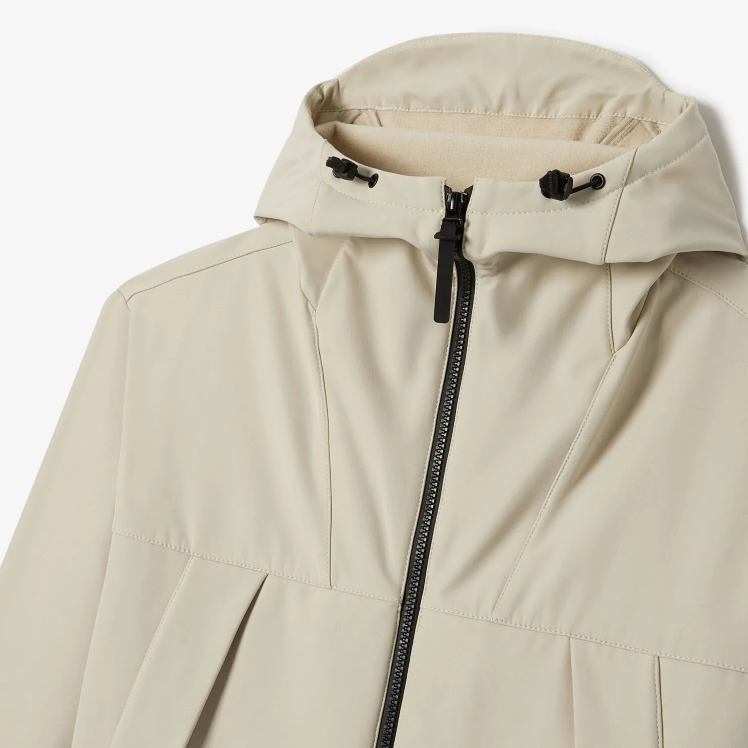 Softshell jack met kap