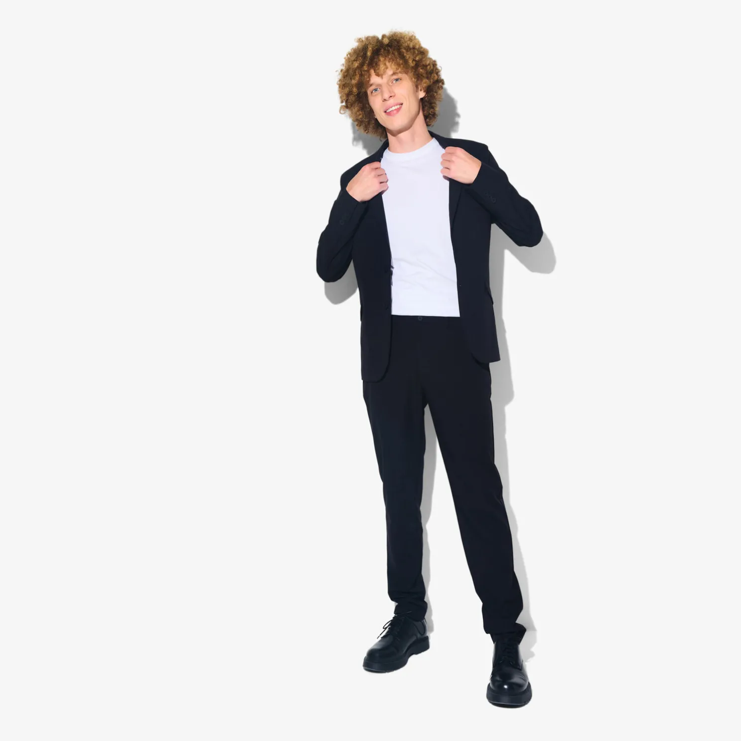 Technisch slim kostuumvest