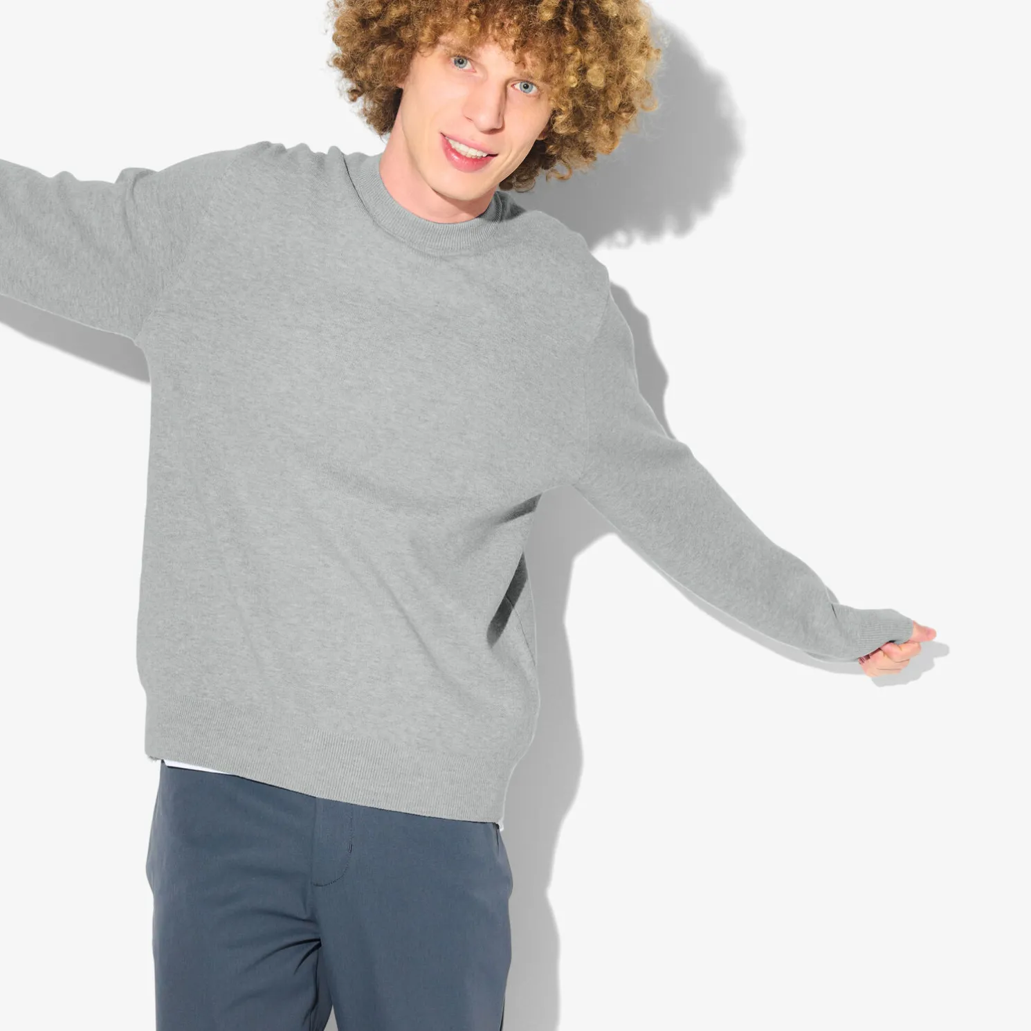 Trui met ronde hals assortiment performance