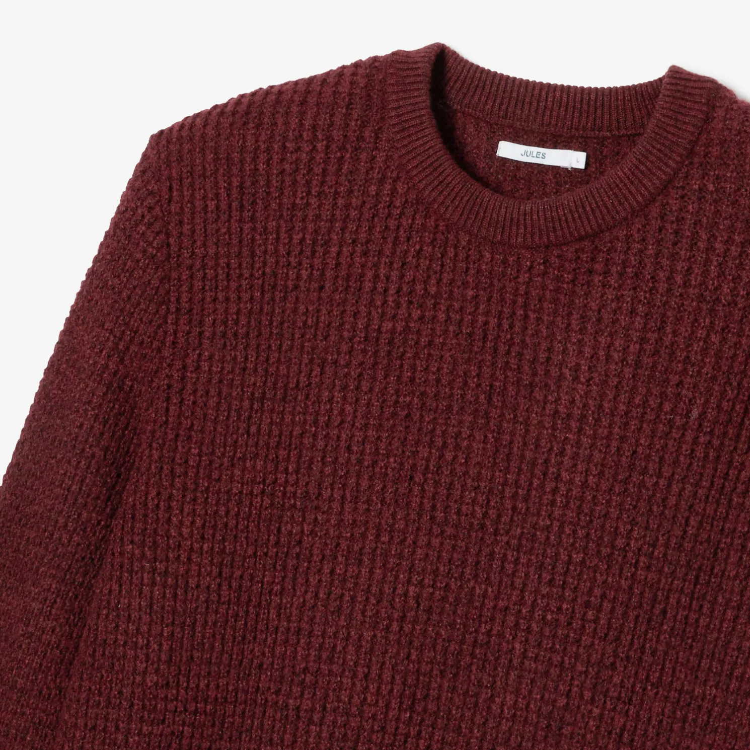 Trui met ronde hals en fantasiestekenpatroon