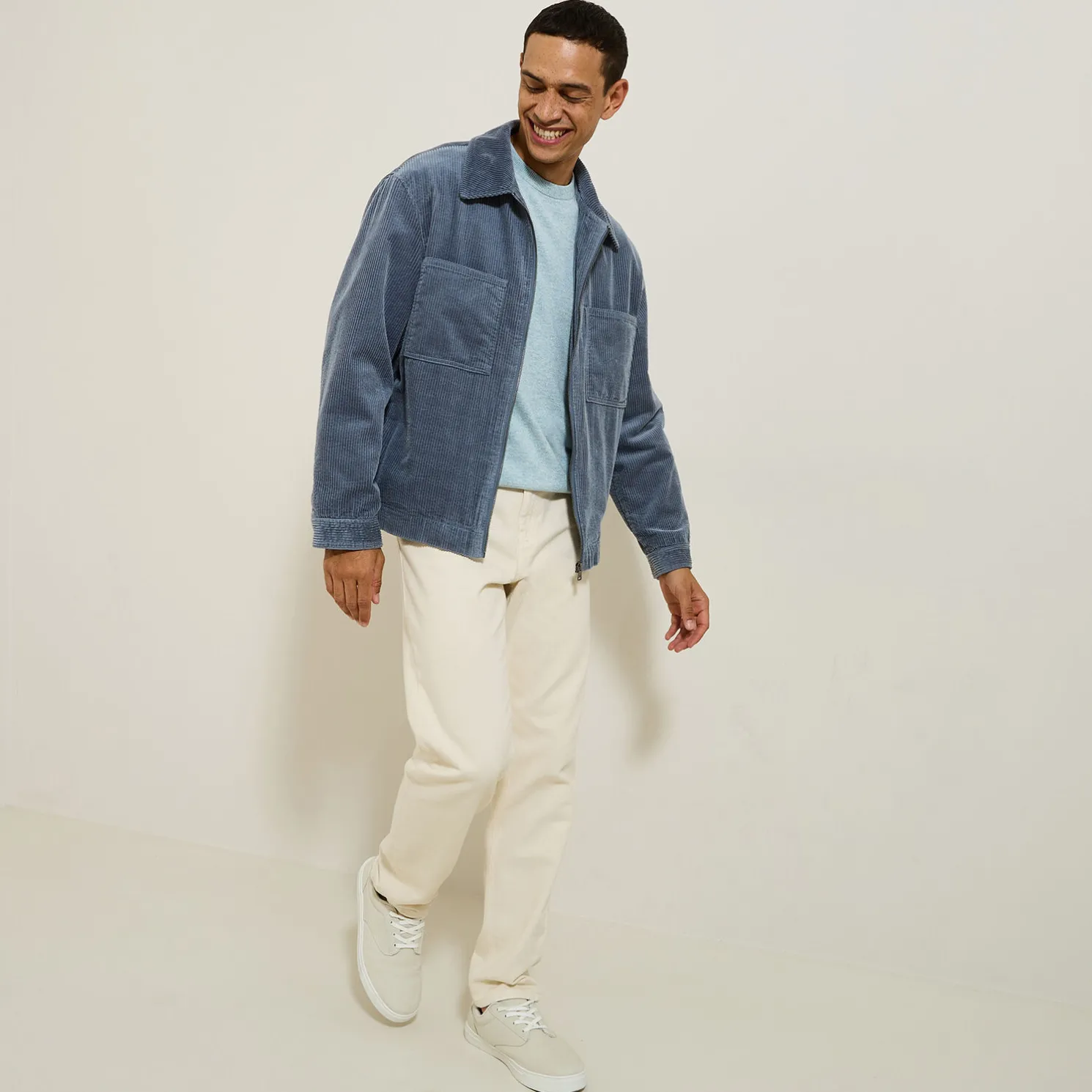 Trui met ronde hals van merinos/kasjmiermix