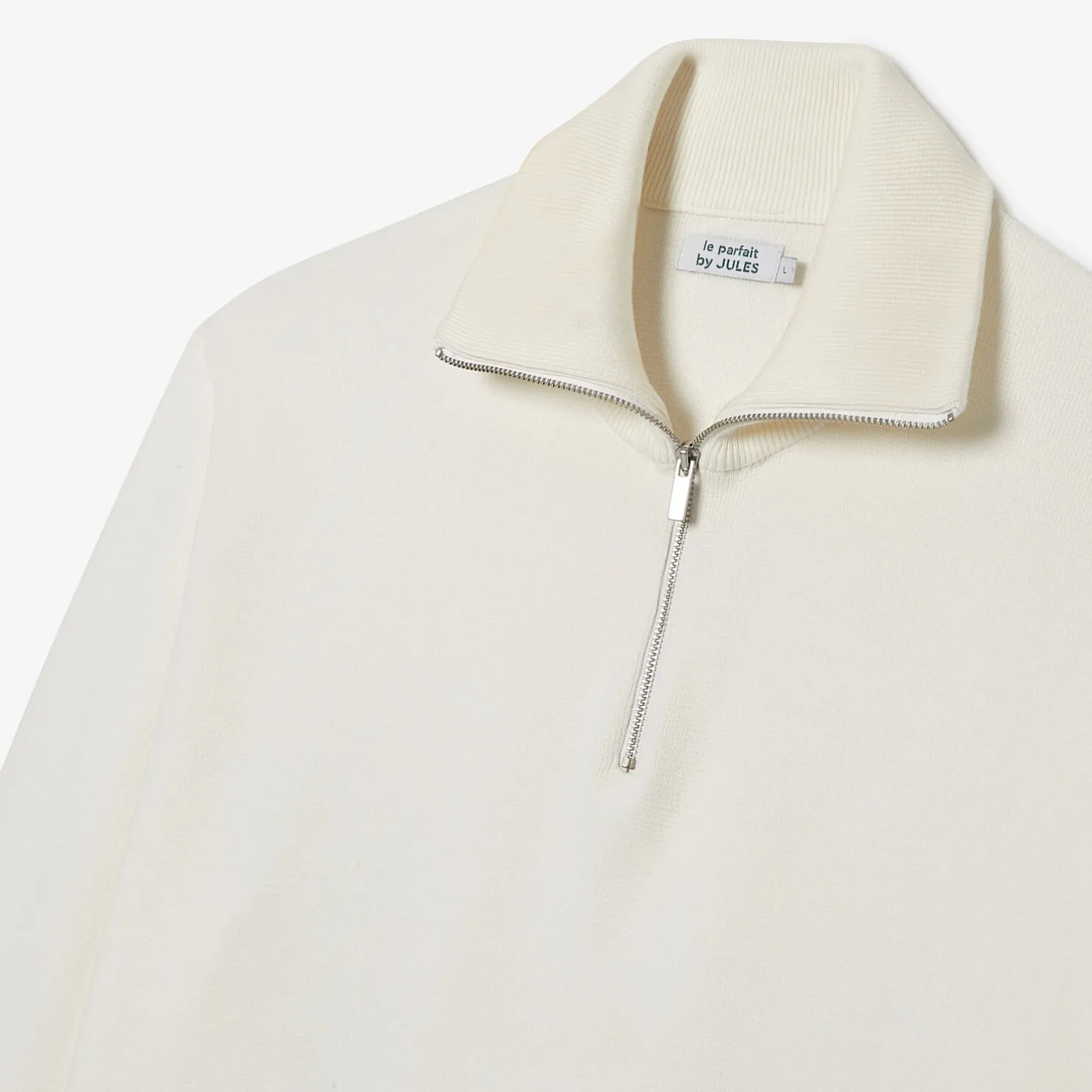 Trui met truckerskraag