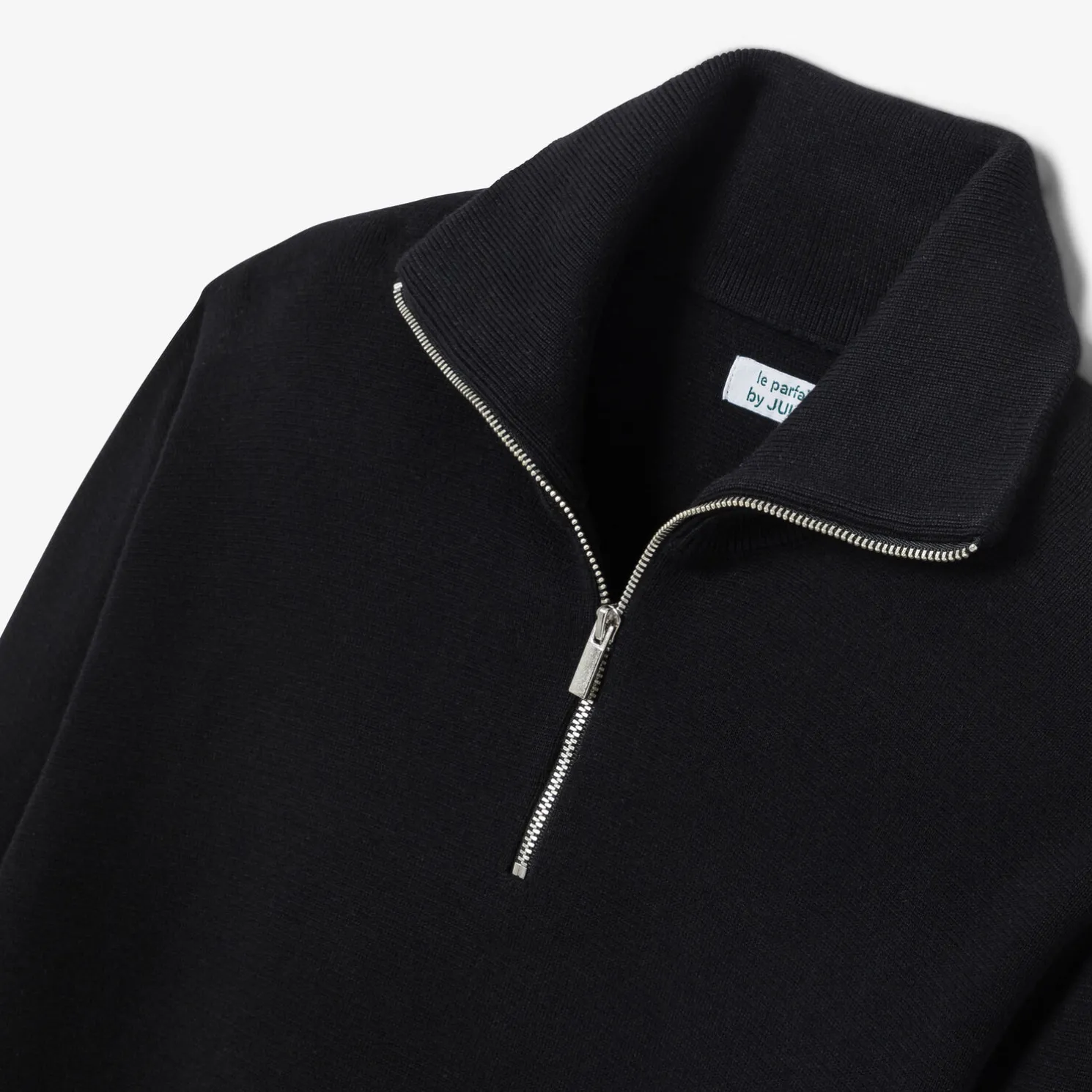 Trui met truckerskraag