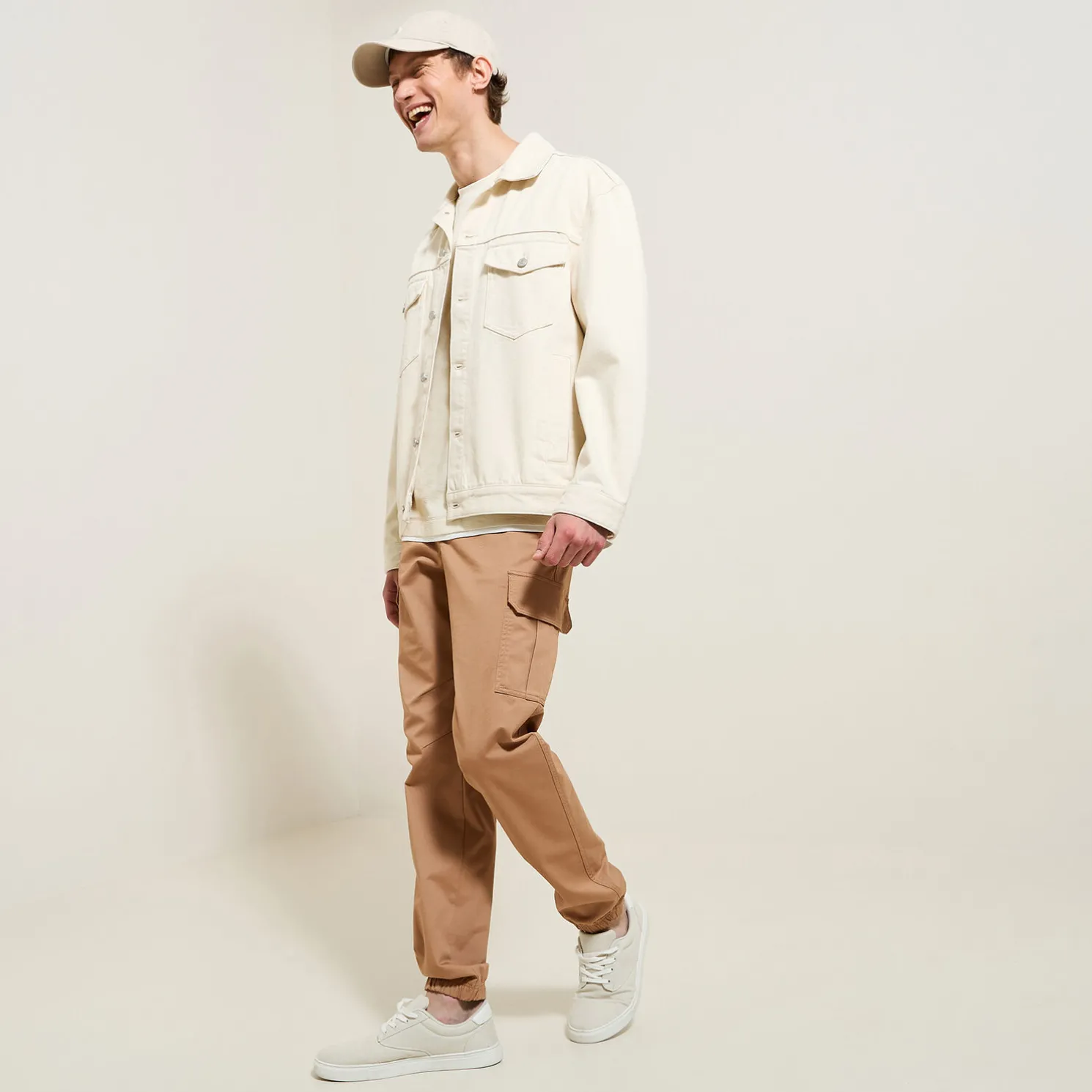 T-shirt in reliëfstof