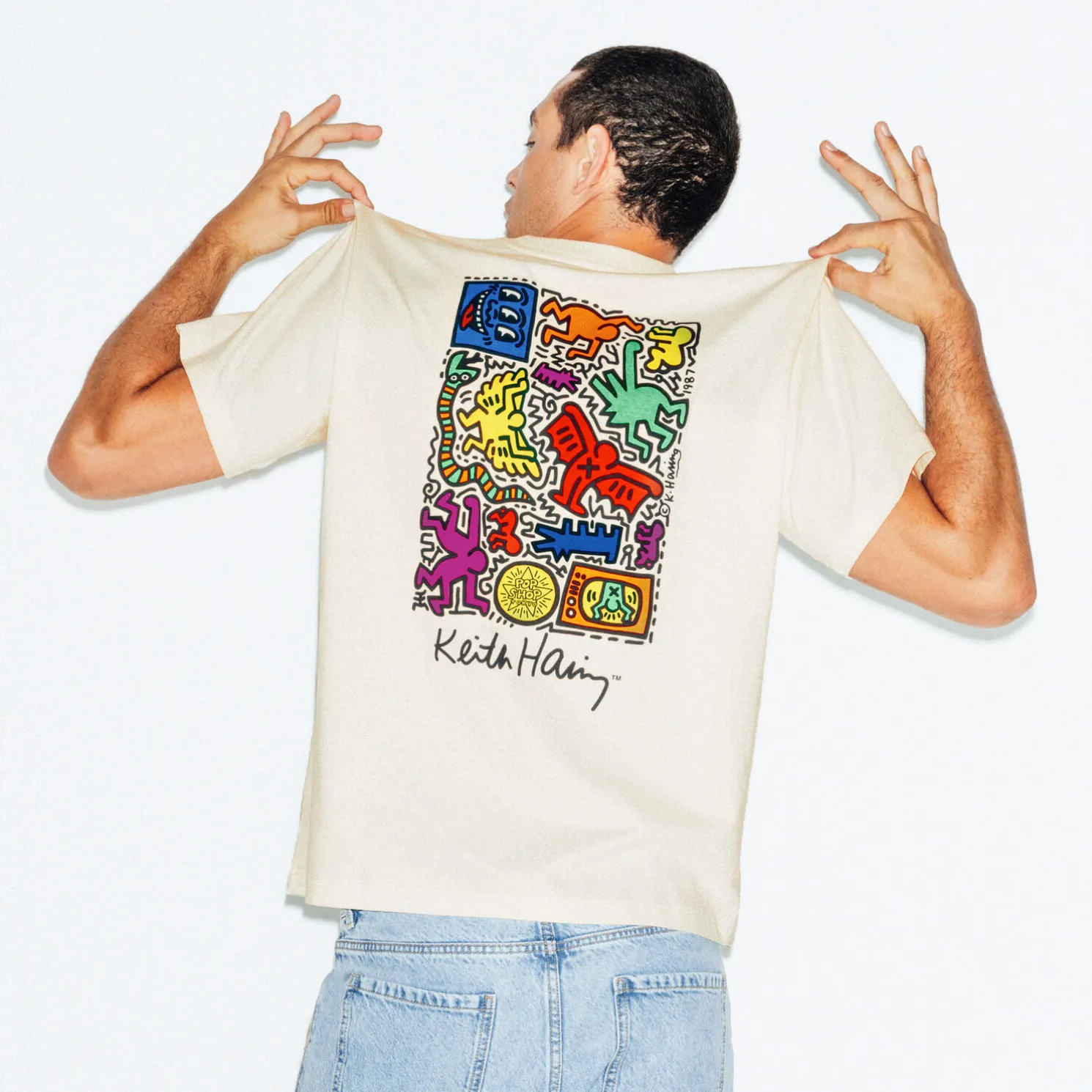 T-shirt, Keith Haring-licentie