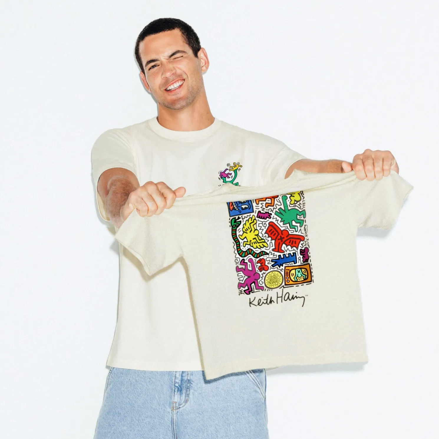 T-shirt, Keith Haring-licentie