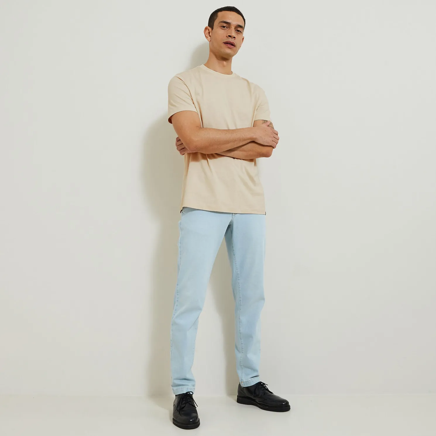 T-shirt 'Le Parfait by JULES' in biologisch katoen