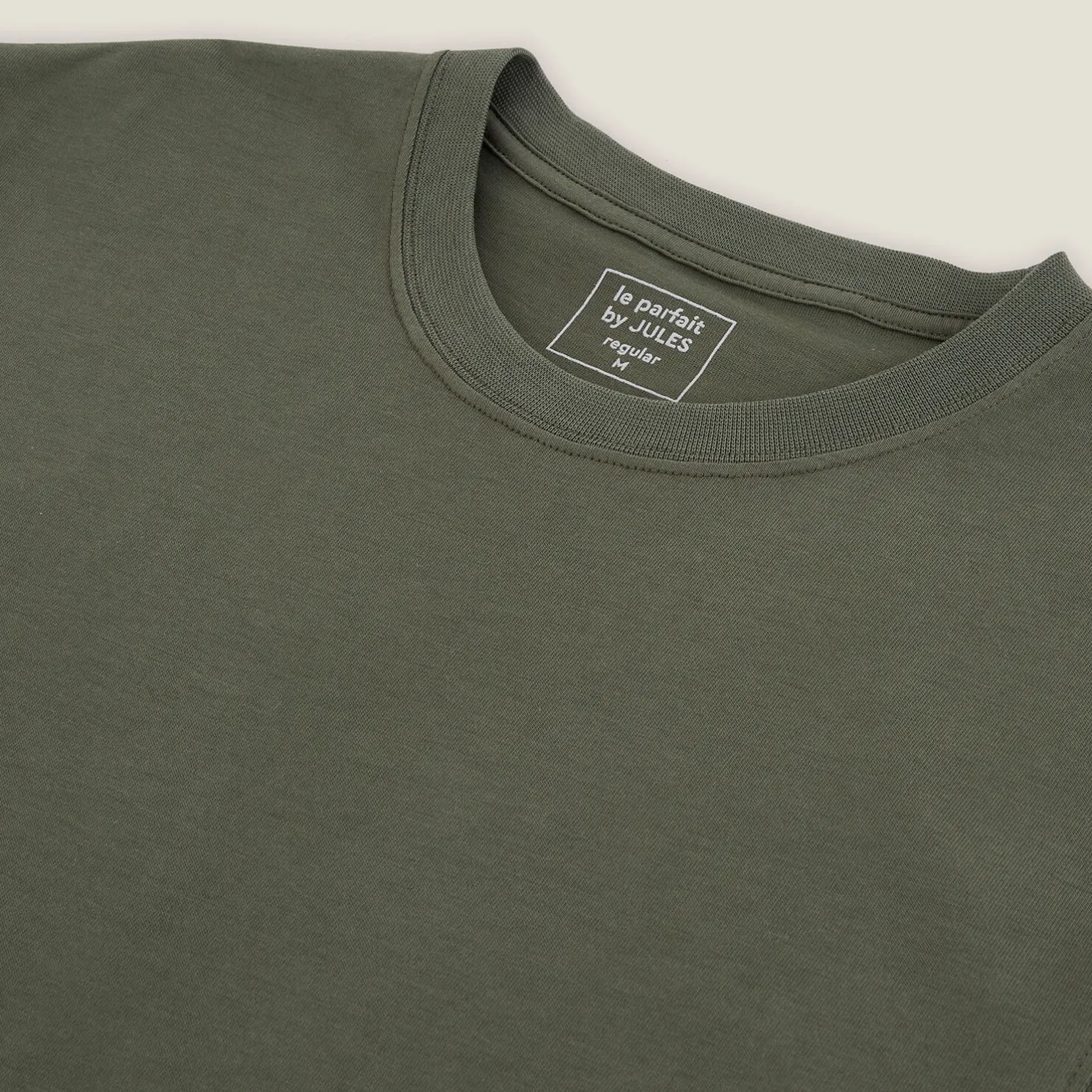 T-shirt 'Le Parfait by JULES' in biologisch katoen