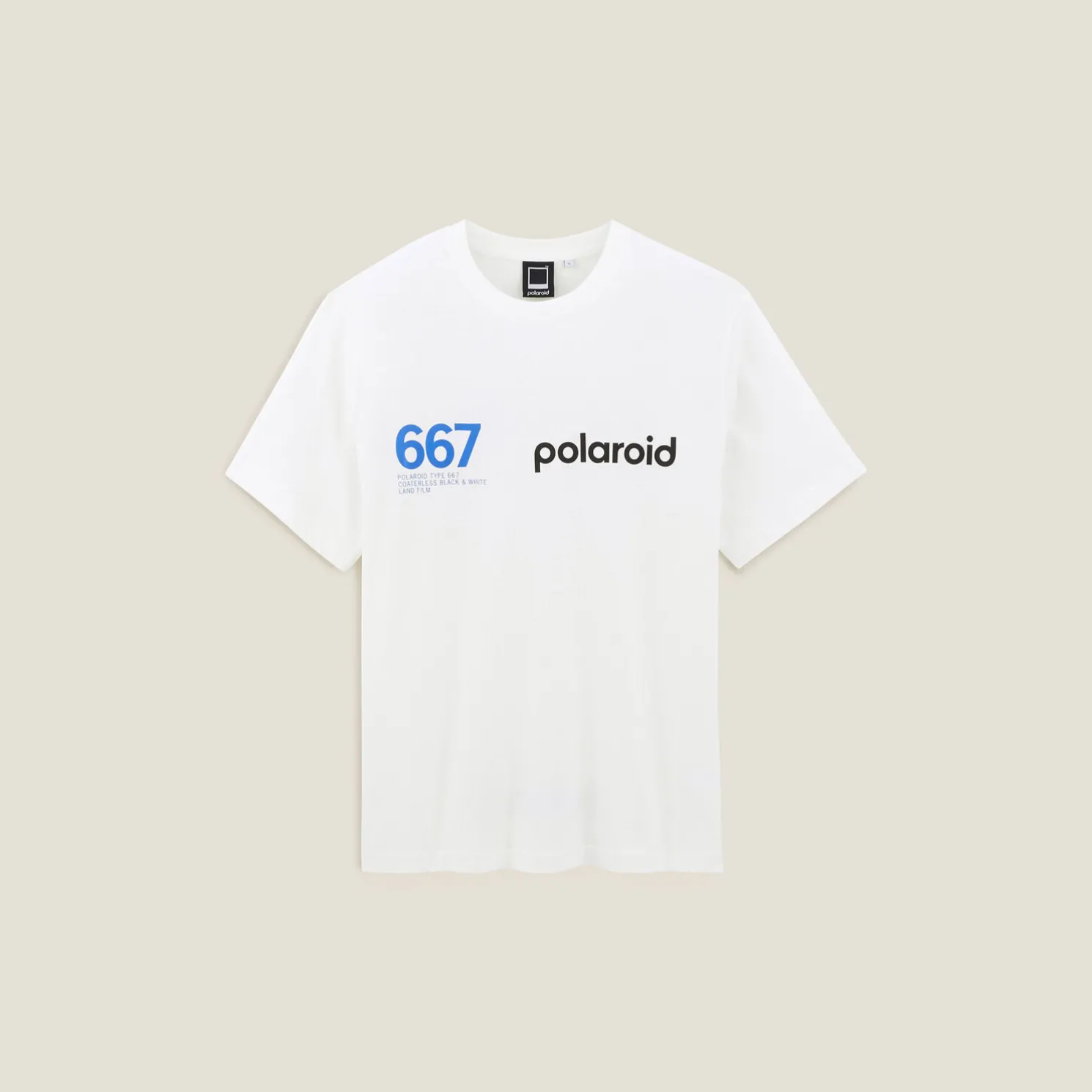 T-shirt, licentie Polaroid