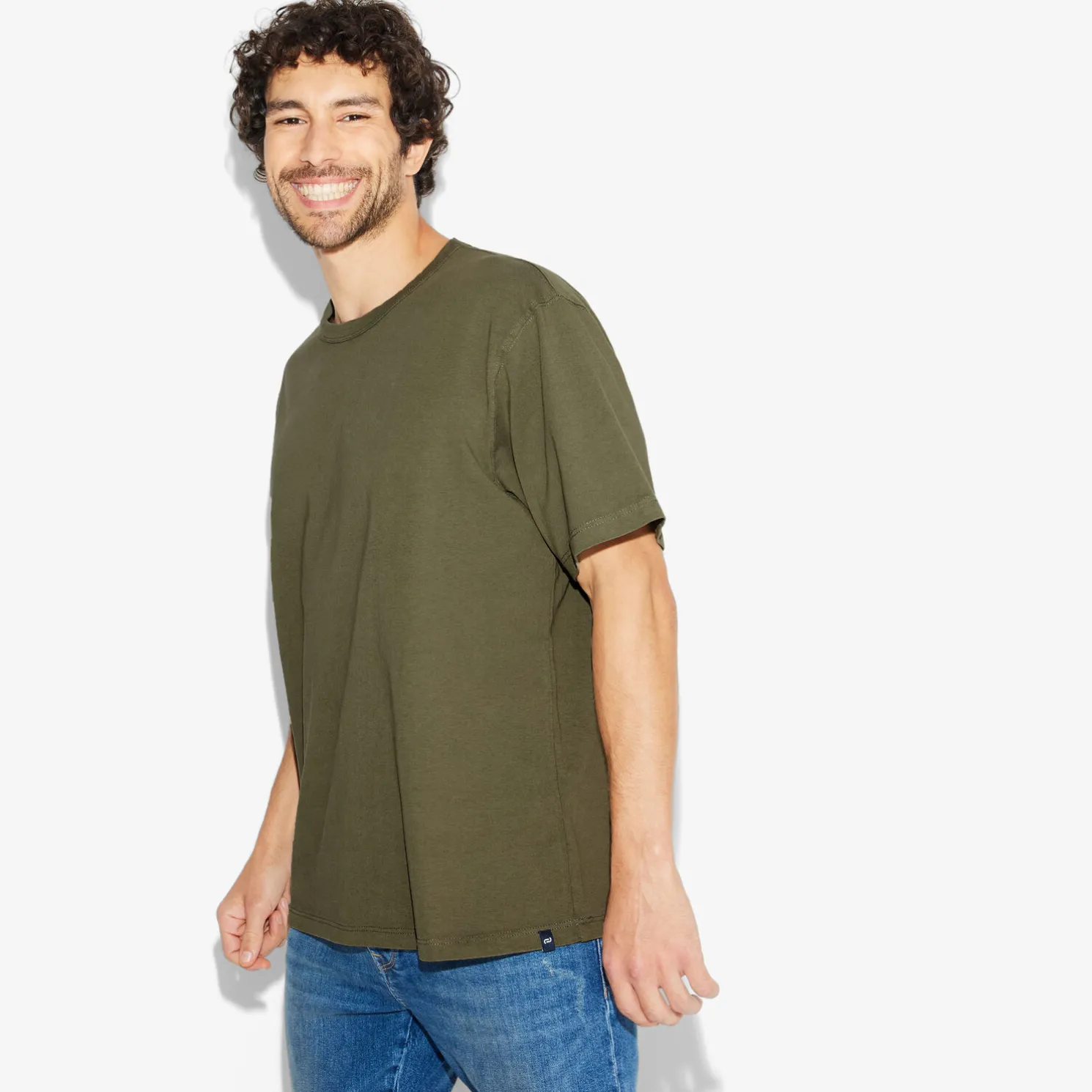 T-shirt met korte mouwen en relaxte snit