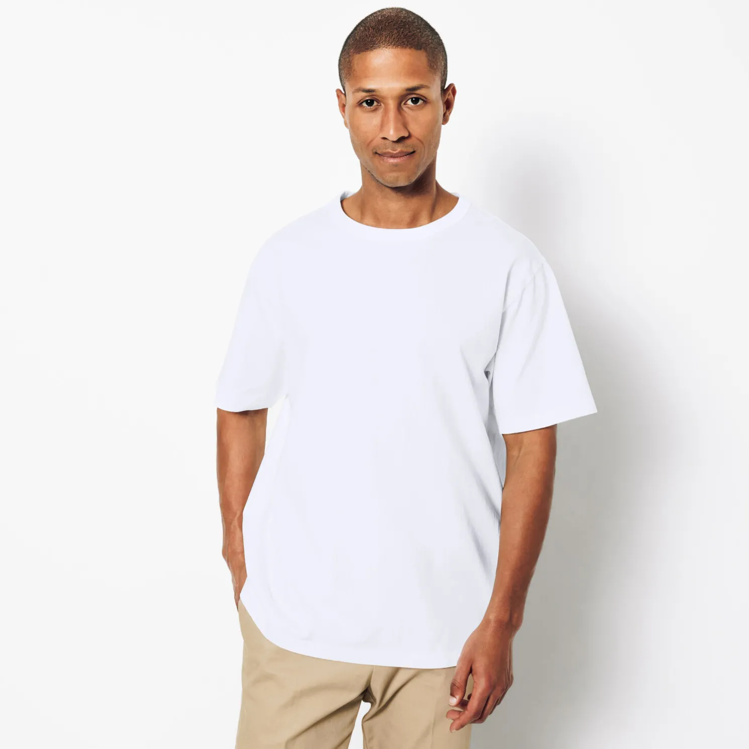 T-shirt met korte mouwen en relaxte snit