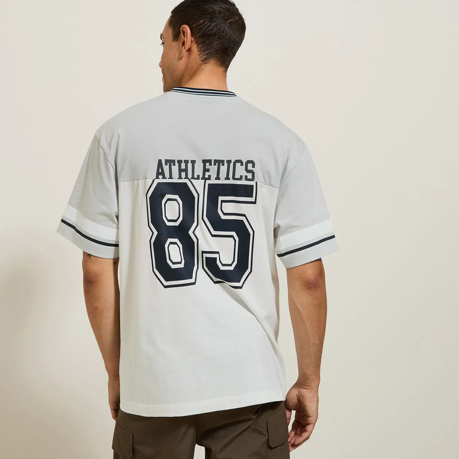 T-shirt met Paris Athletics-print