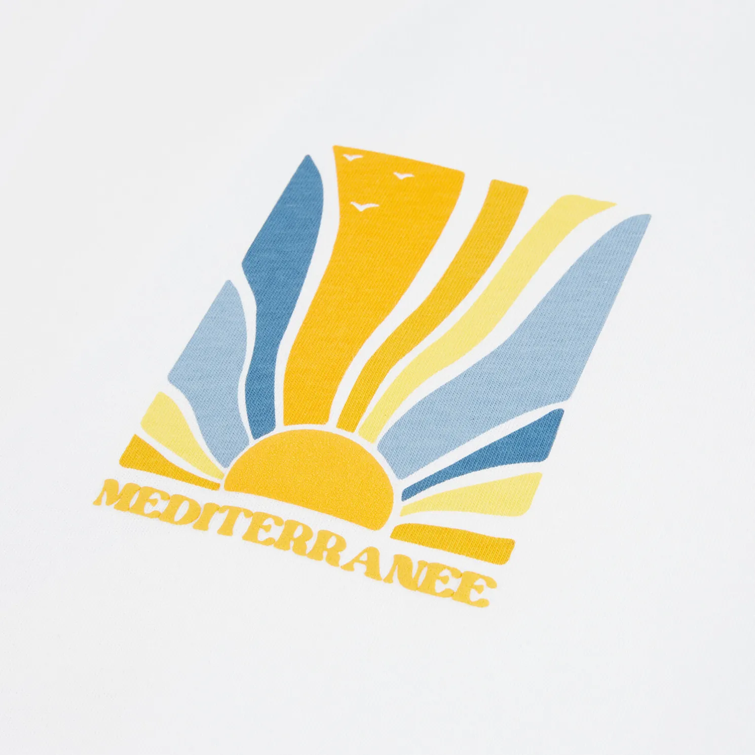 T-shirt van Jules, mediterrane strandprint