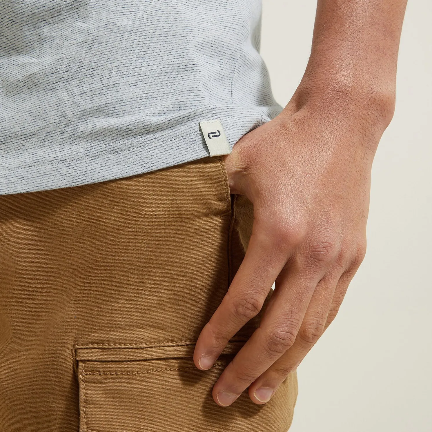 Tunesisch T-shirt in fantasiestof